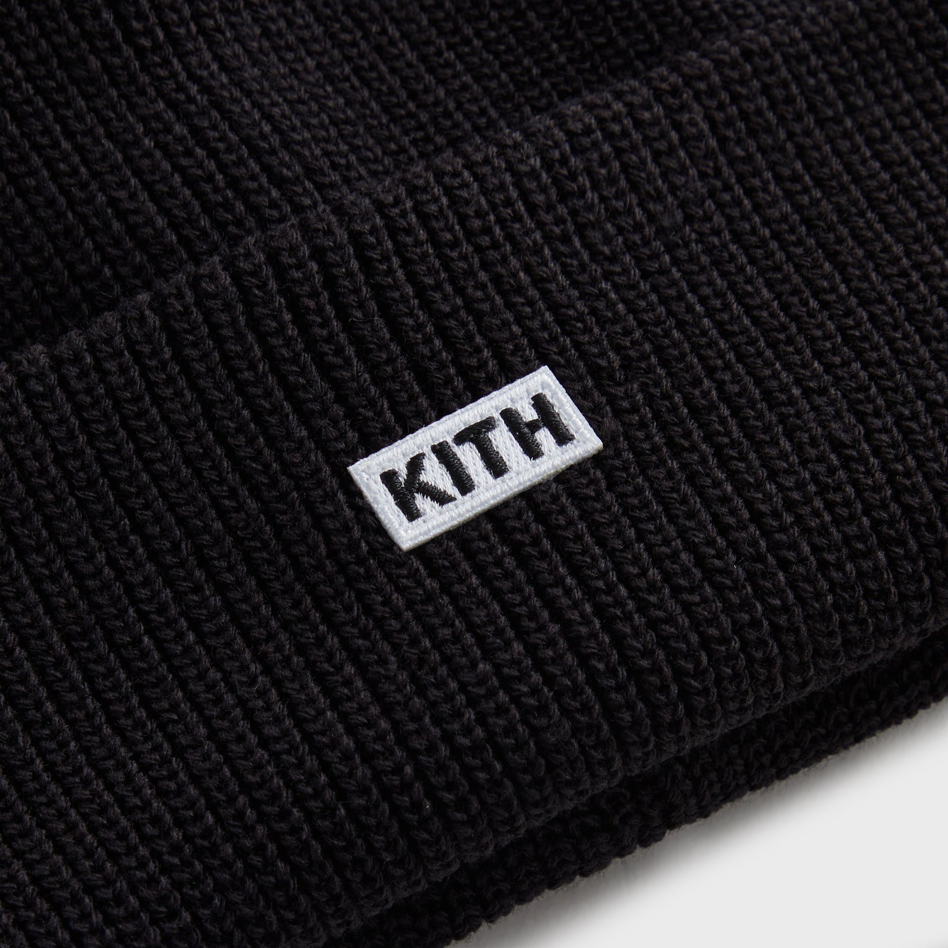 Kith Classic Beanie - Black
