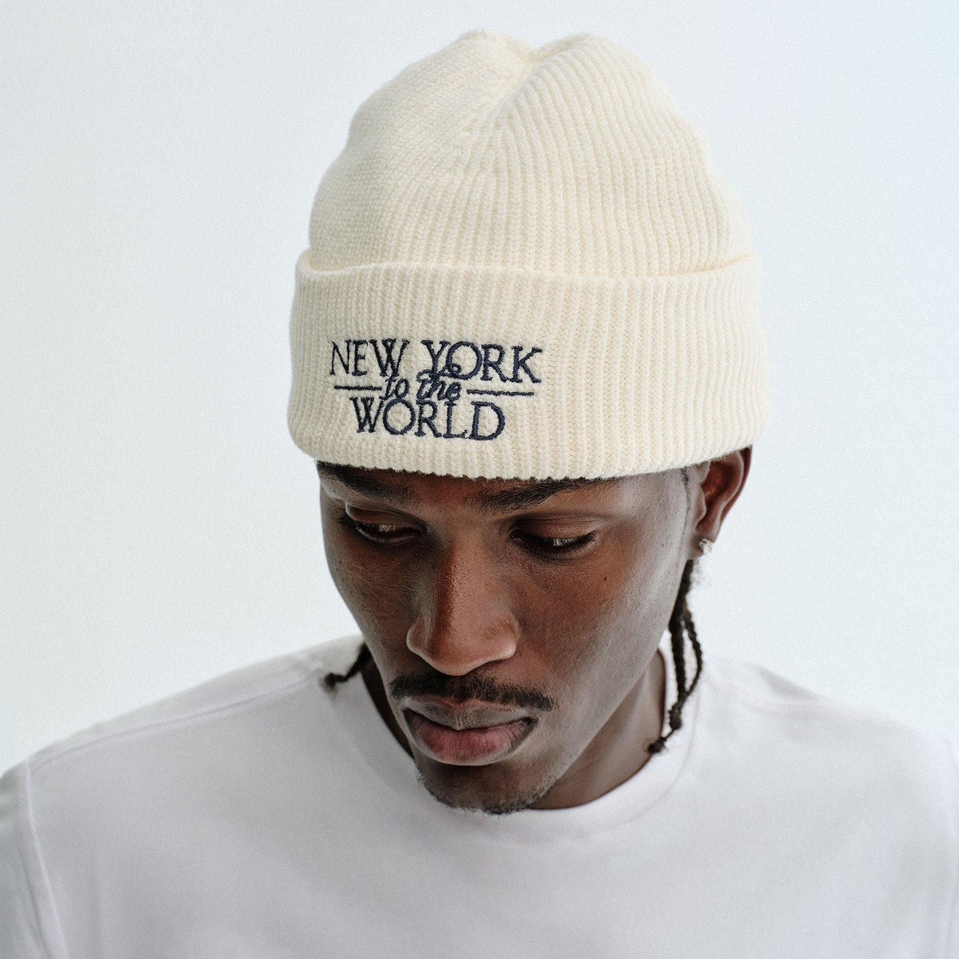 Kith NY to the World Mia Beanie - Sandrift