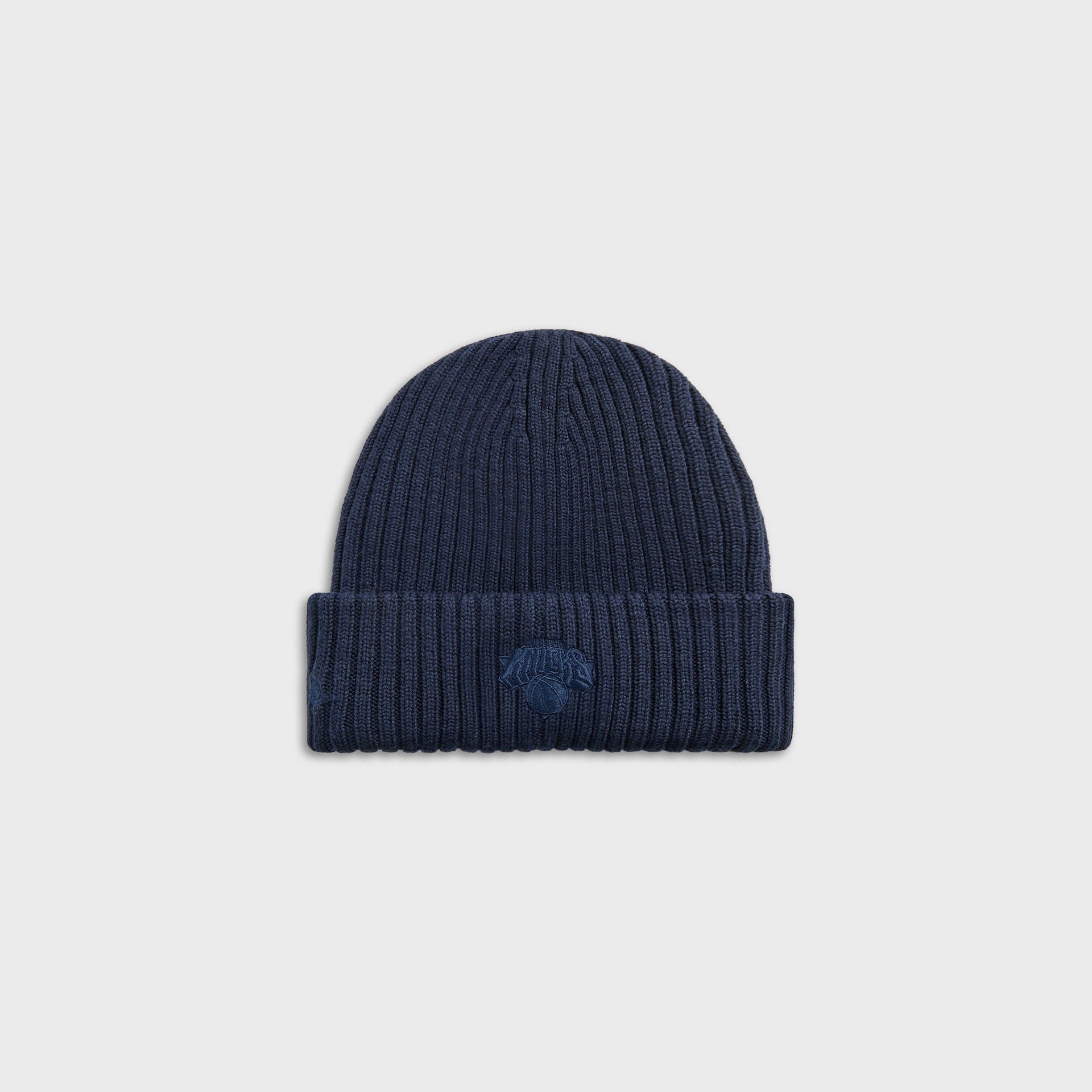 Kith for the New York Knicks Superman Logo Beanie - Nocturnal