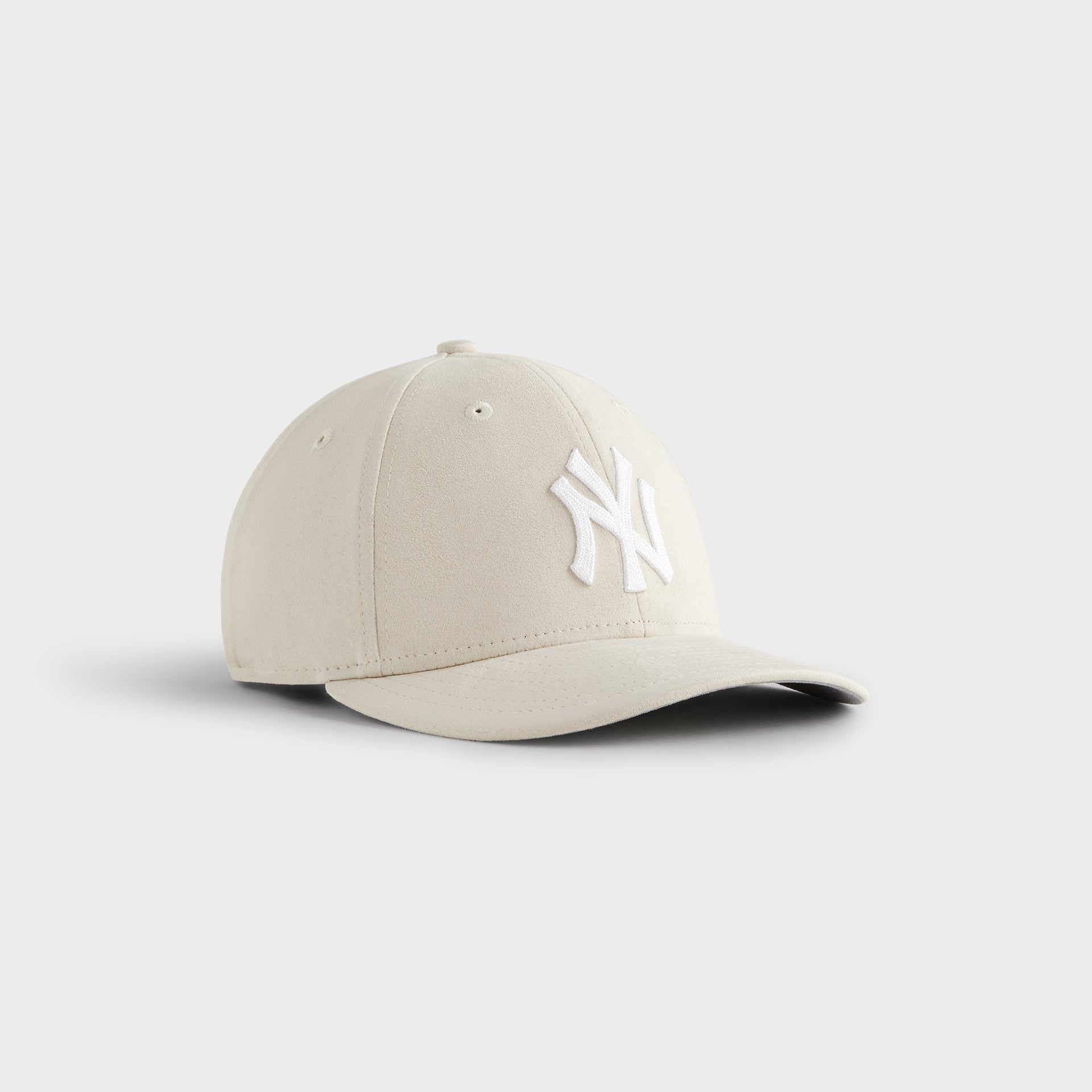 Kith & New Era for the New York Yankees Microsuede 59FIFTY Low Profile Fitted - Sandrift