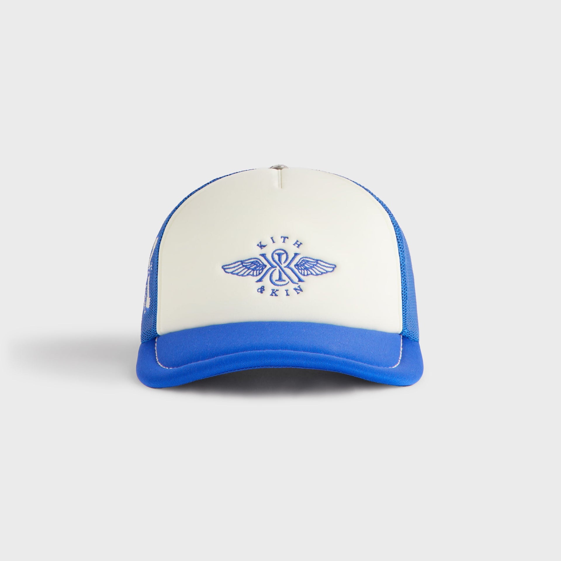 Kith Pick Stitch Poly Nolan Trucker Hat - Cyclone