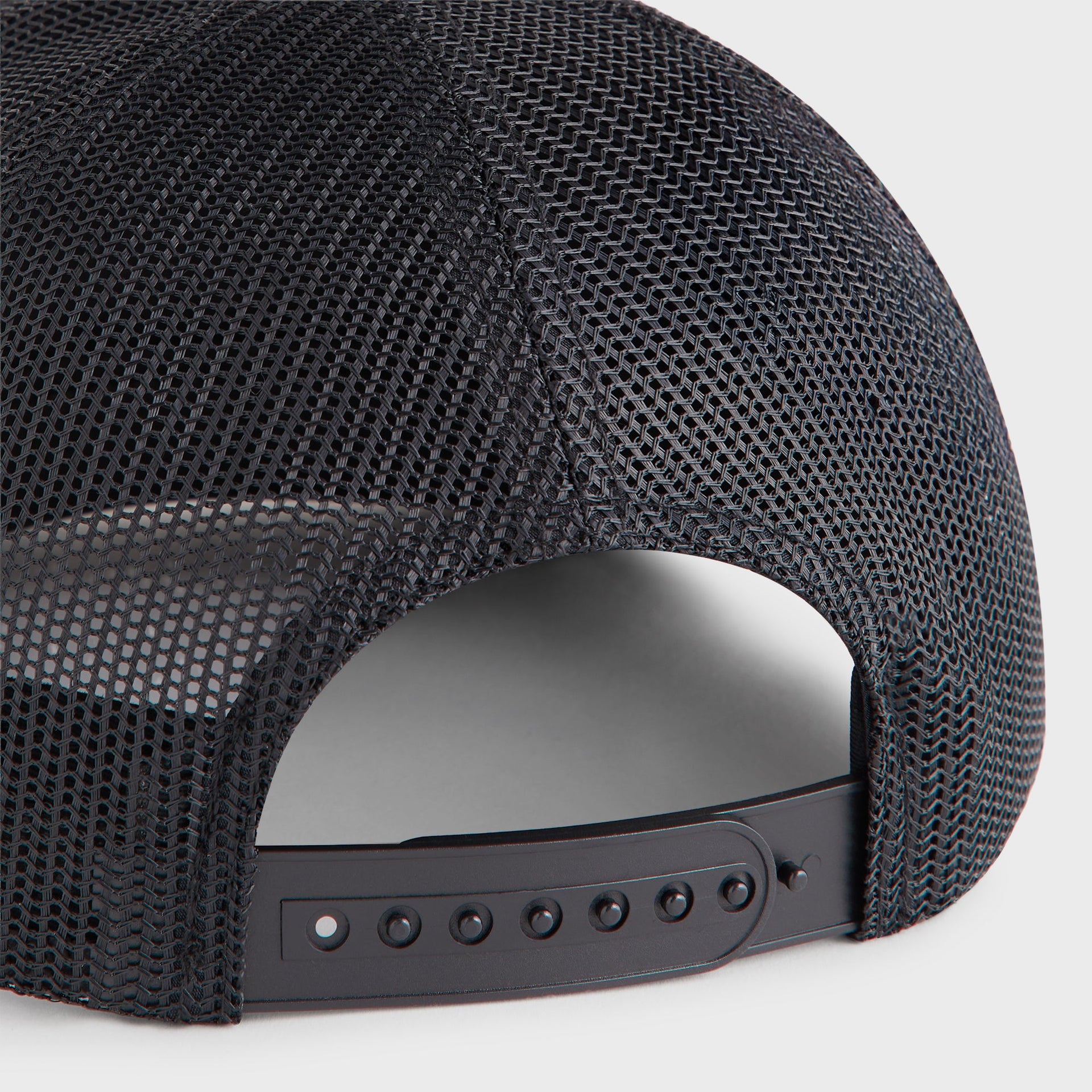 Kith Poly Foam Nolan Trucker Hat with Rubber Patch - Black