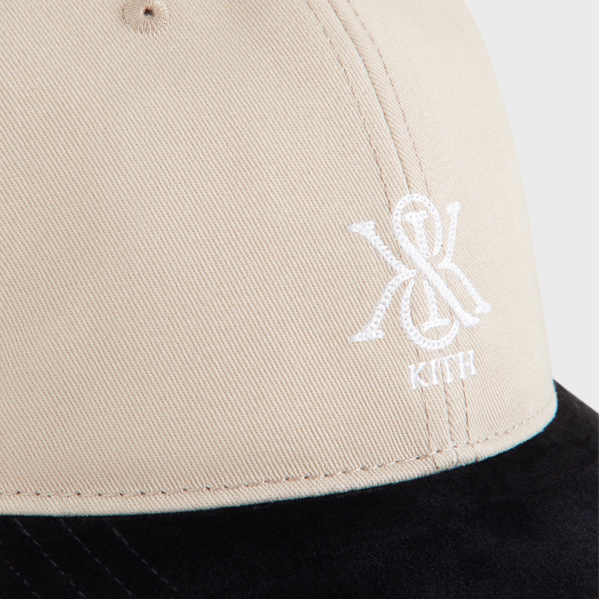 Kith Two-Tone Suede Brim Aaron Classic Cap - Canvas