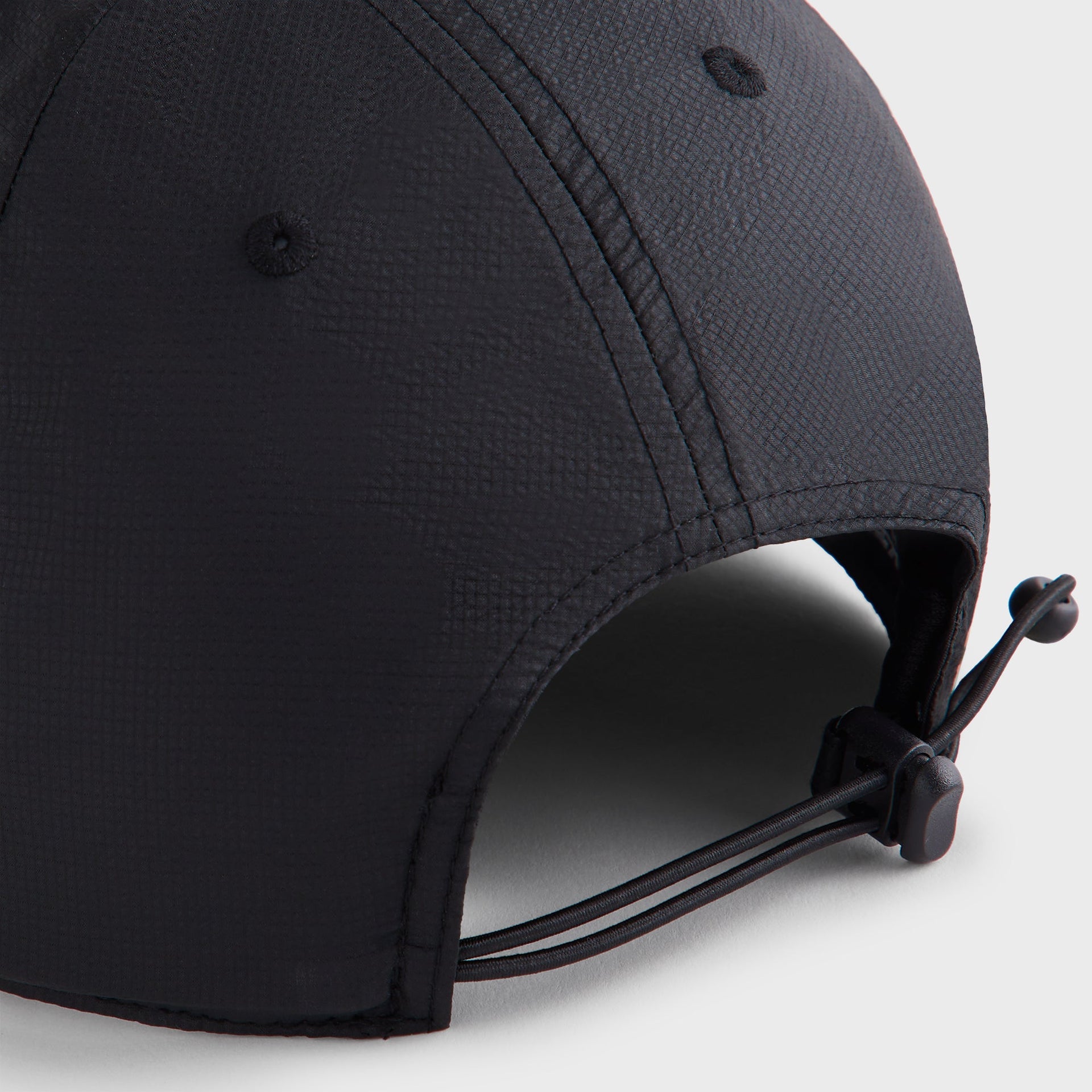 Kith Two-Tone Nylon Ripstop Aaron Classic Cap - Black