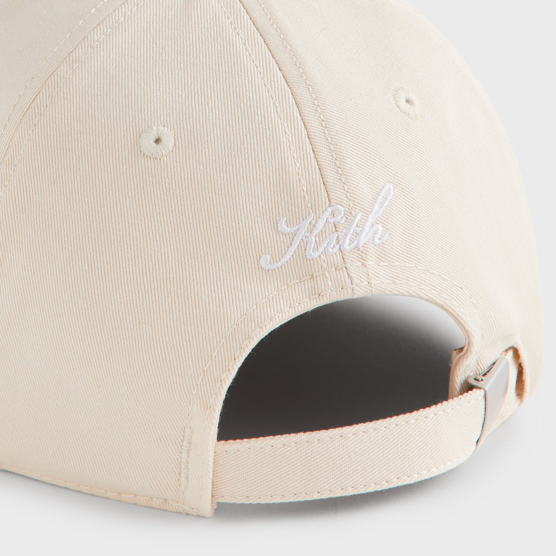 Kith Twill & Suede Aaron Classic Cap - Sandrift