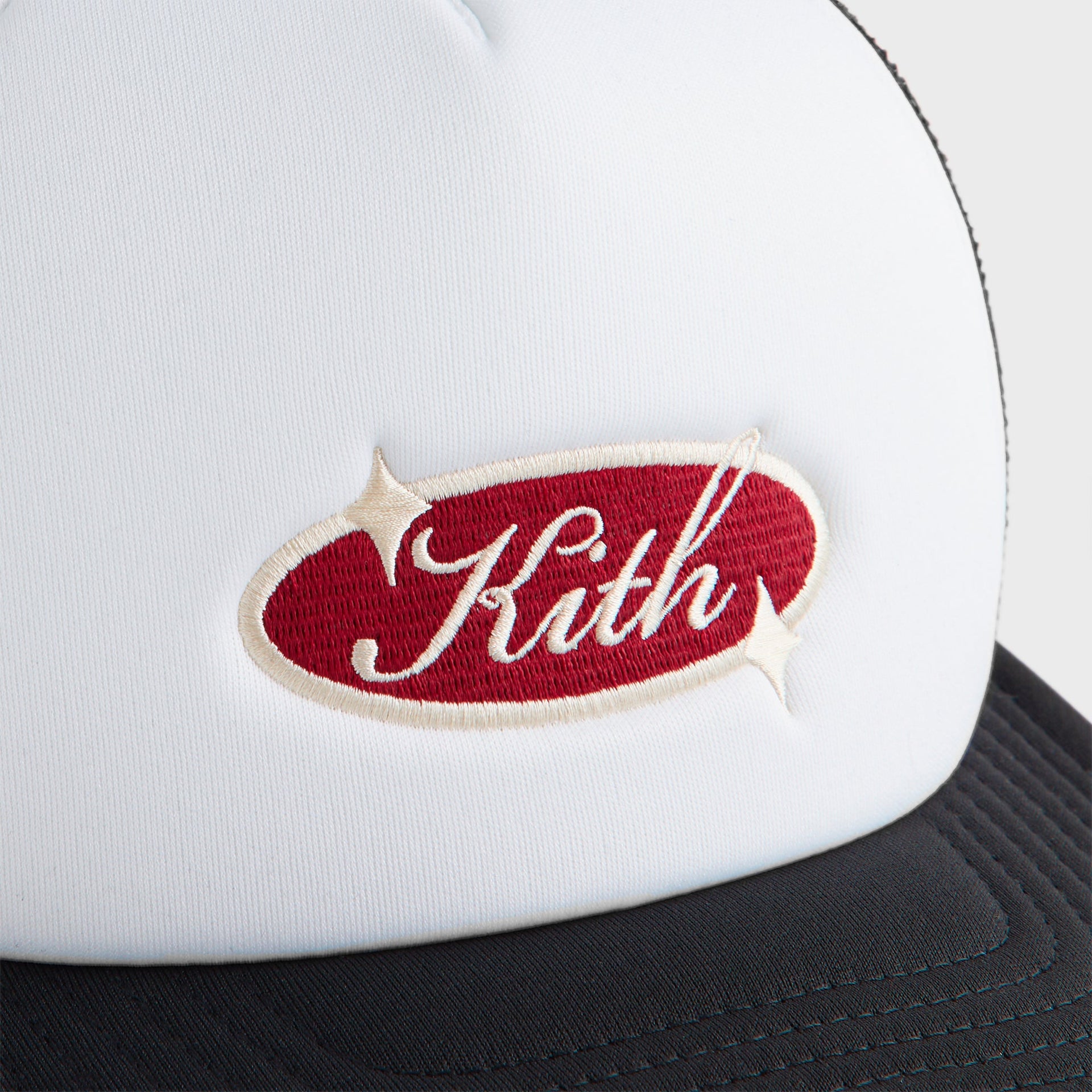 Kith Poly Foam Nolan Trucker Hat - Black