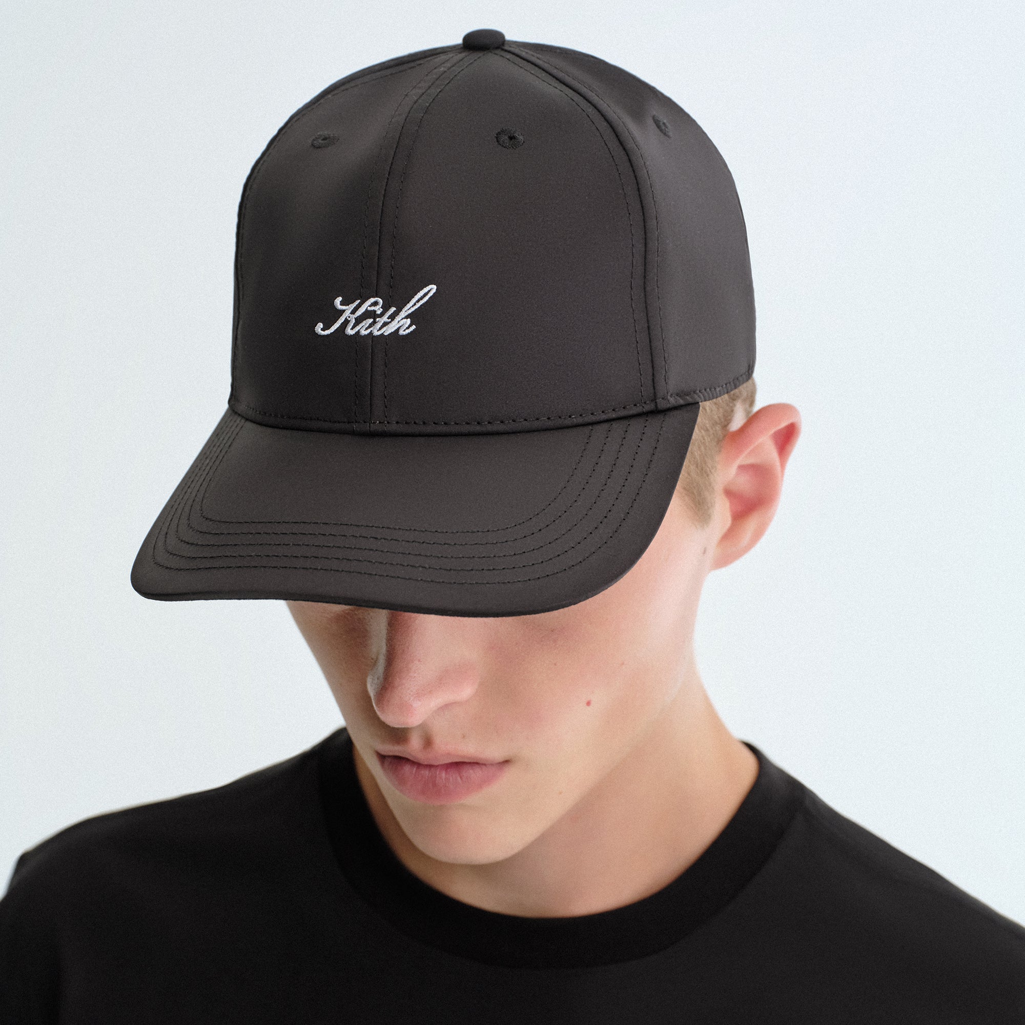 Kith Transitional Nylon Aaron Classic Cap - Black – Kith UK