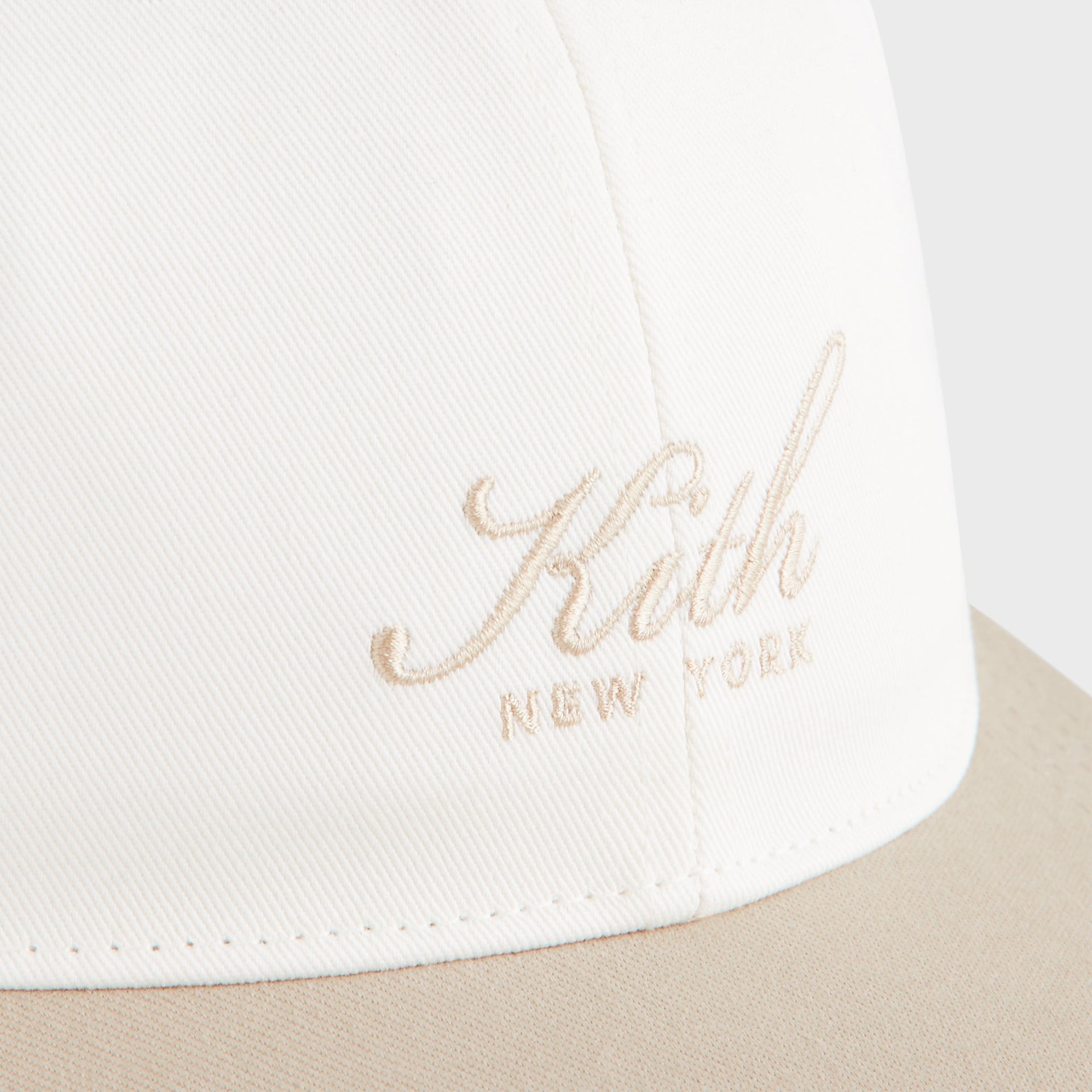 Kith Twill Two Tone New York Script Aaron Cap - Canvas