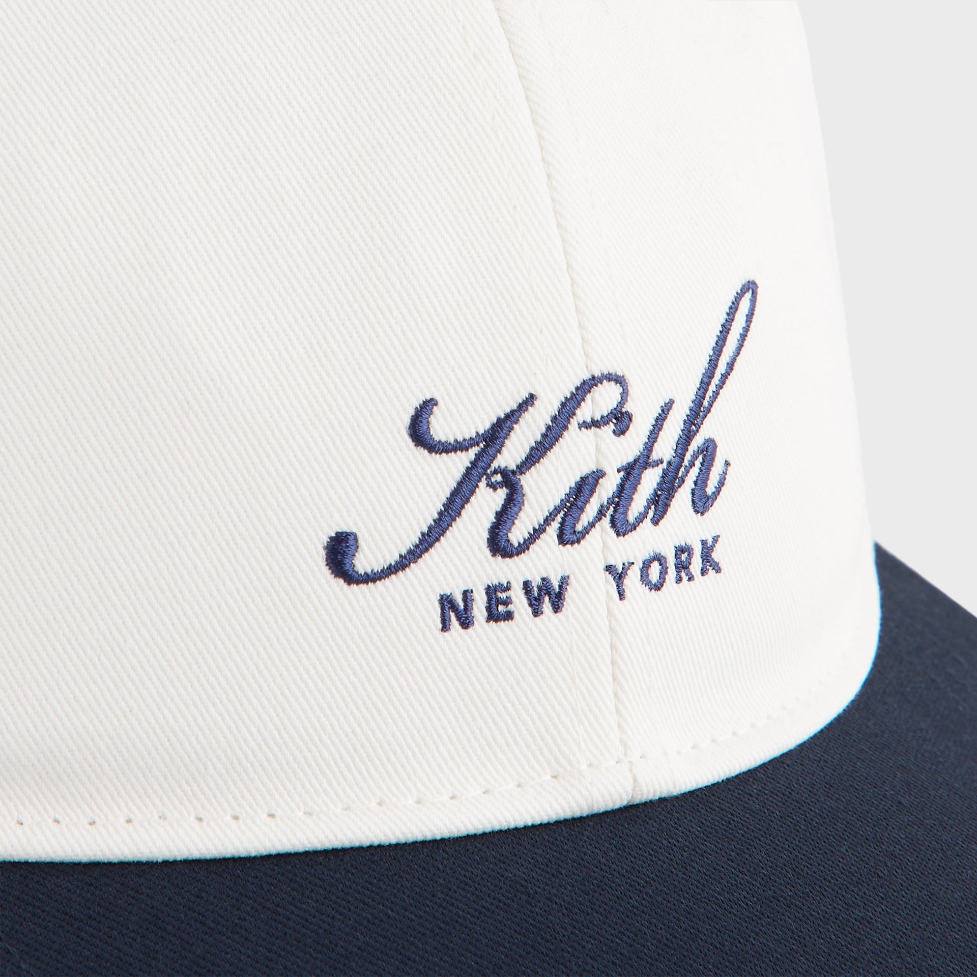 Kith Twill Two Tone New York Script Aaron Cap - Nocturnal