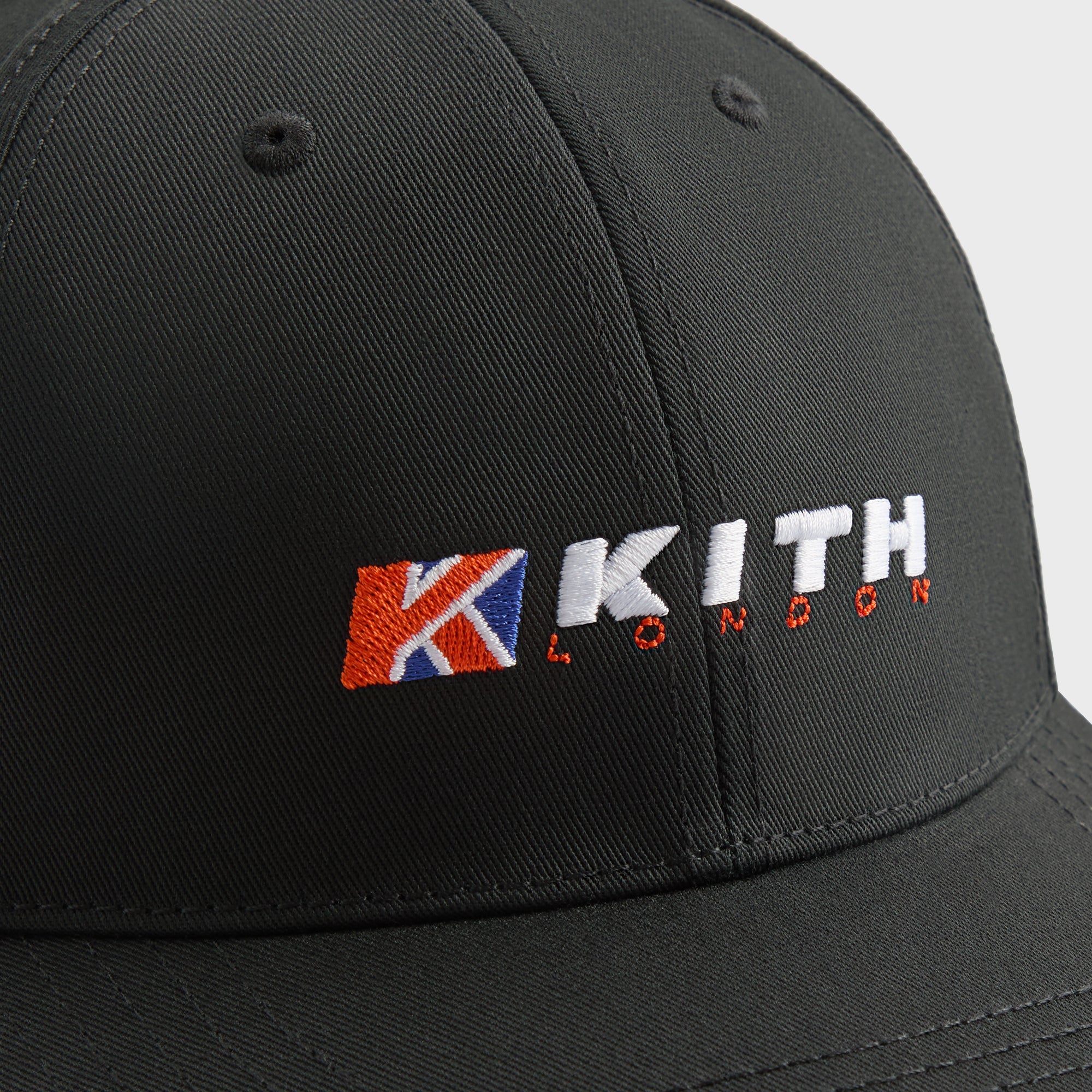Kith London Twill Aaron Cap - Black – Kith UK