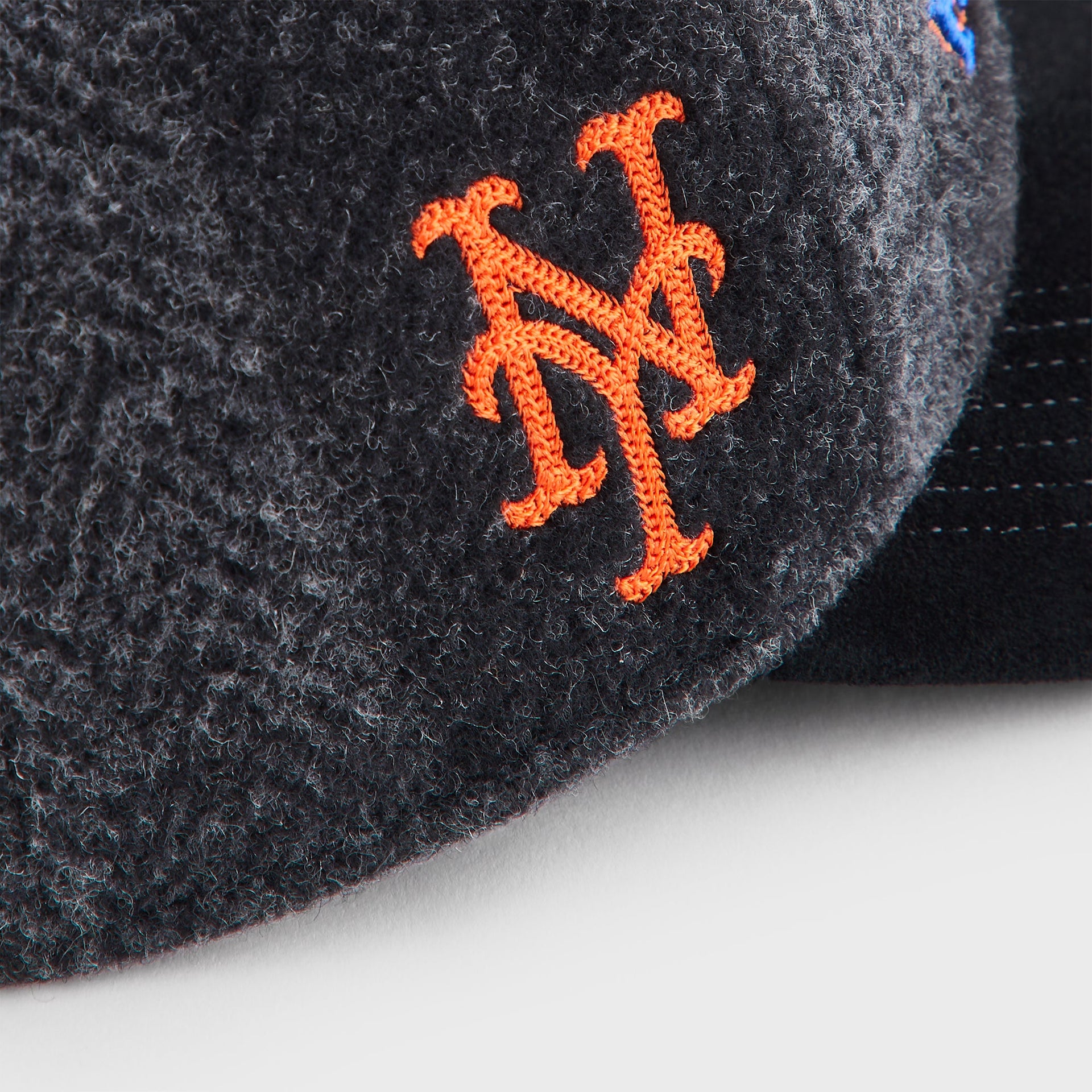 Kith & '47 for the New York Mets Patchwork Wool Franchise LS Cap - Shadow