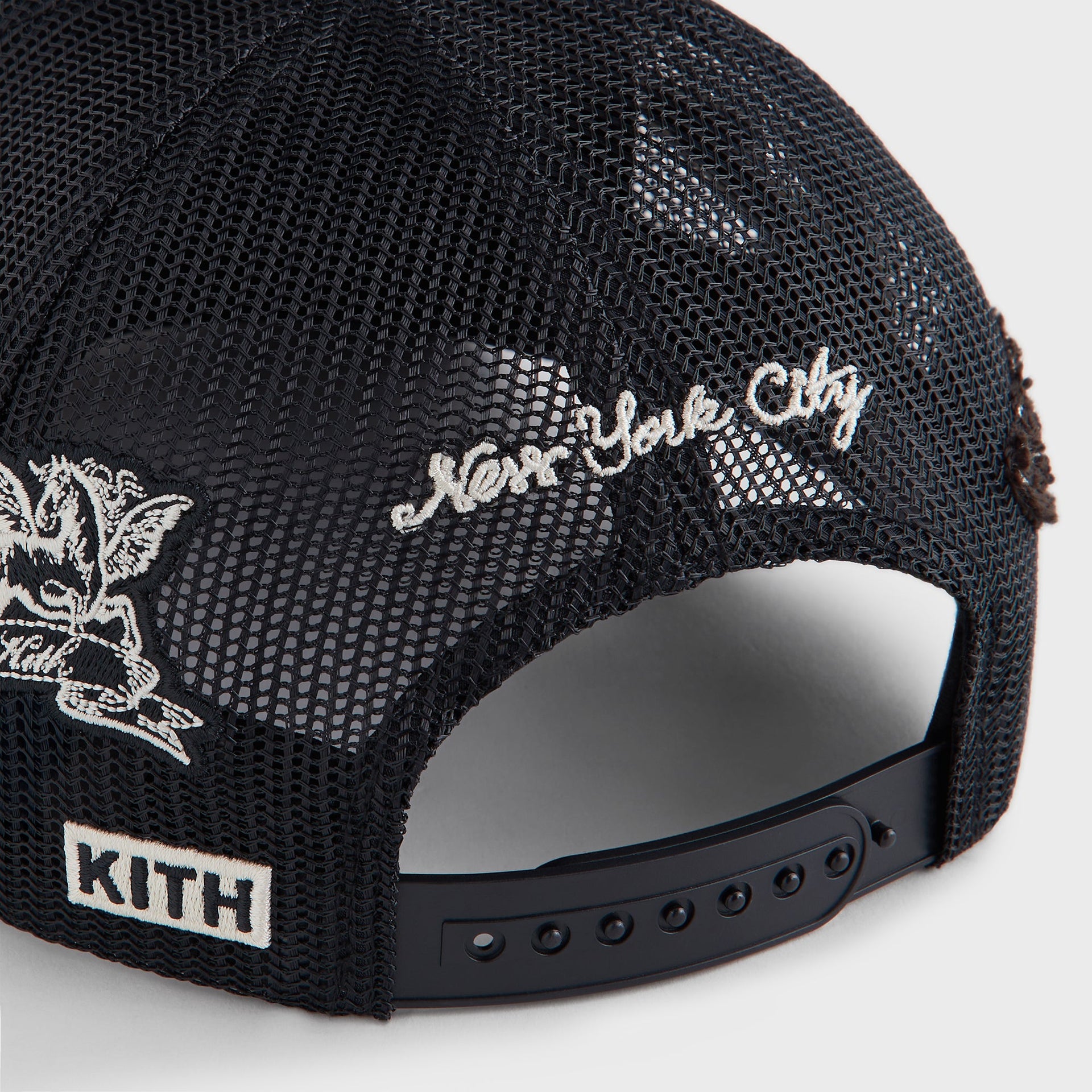 Kith Corduroy Nolan Trucker Hat - Black