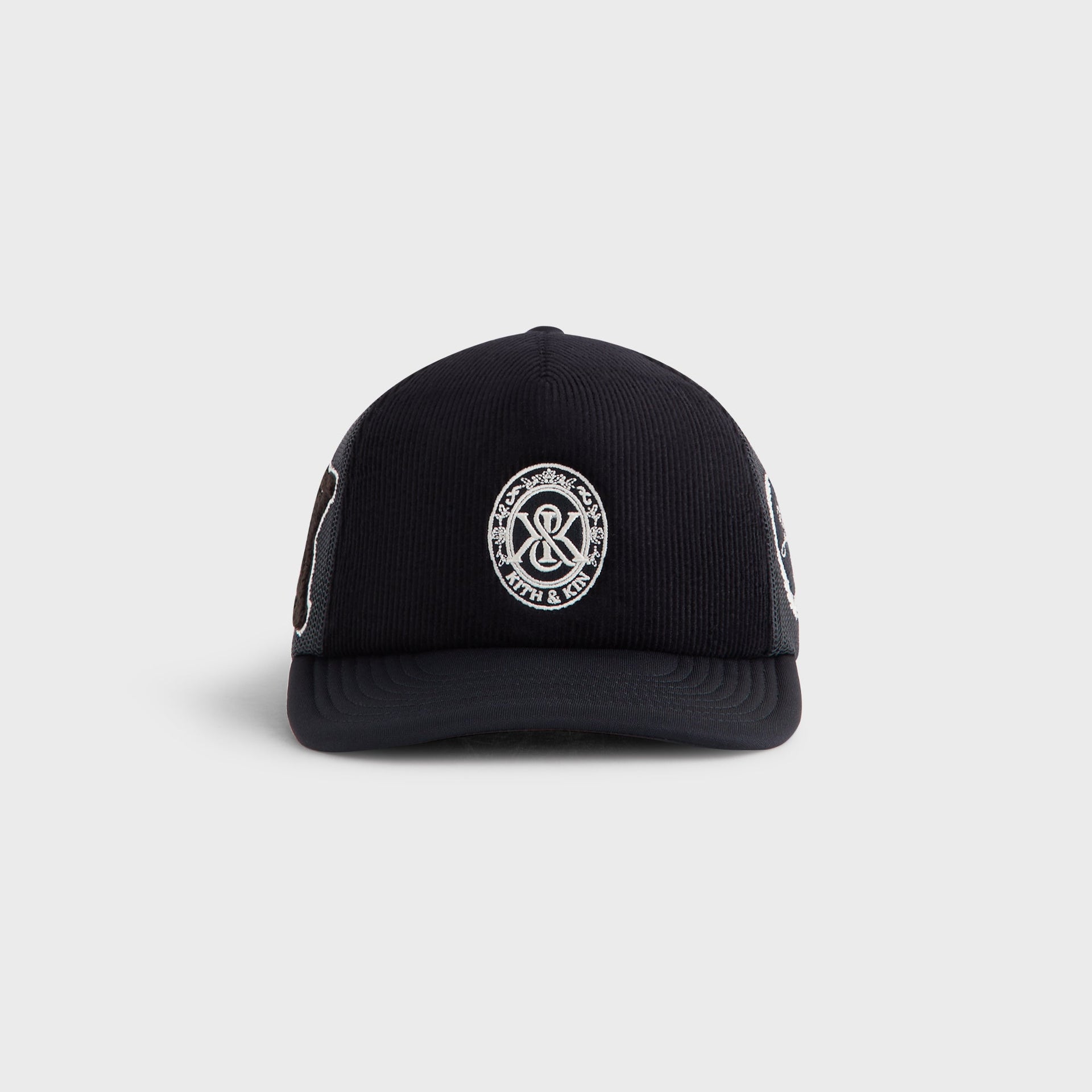 Kith Corduroy Nolan Trucker Hat - Black