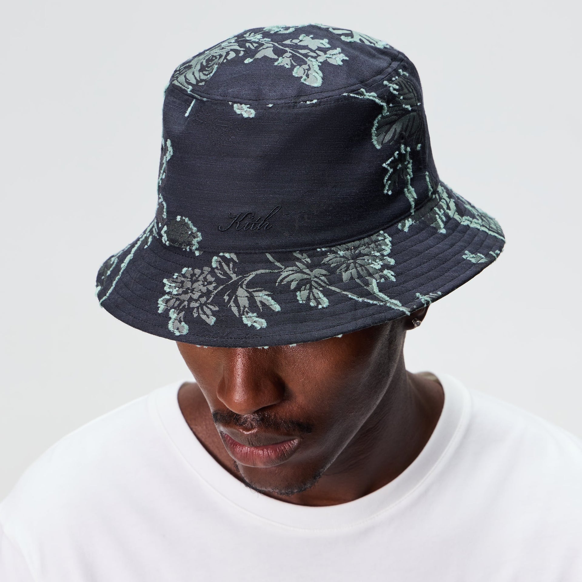 Kith for Needles Clip Jacquard Dawson Bucket Hat - Black