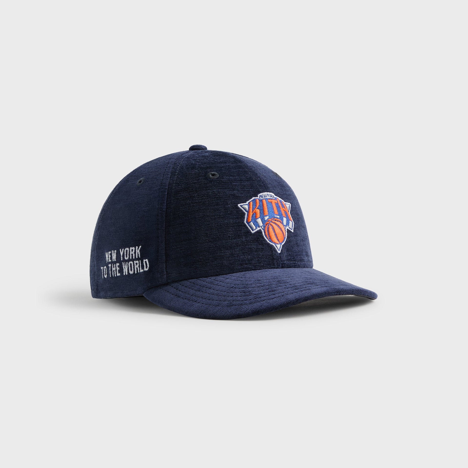 Kith & New Era for the New York Knicks Chenille 59FIFTY Low Profile Fitted Cap - Nocturnal