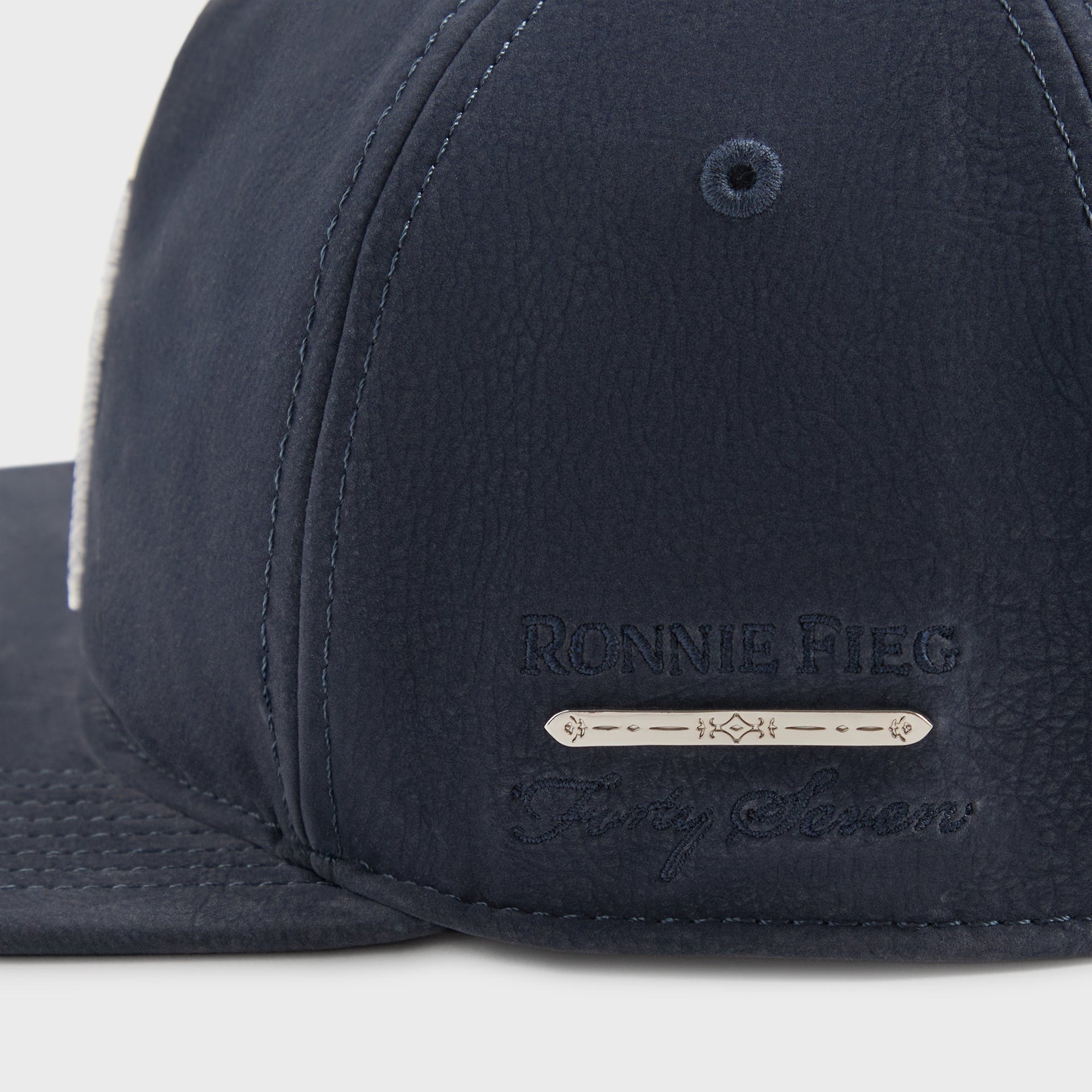 Ronnie Fieg for ‘47 Velvet Patina Hitch Pinch Crown Strapback - Nocturnal