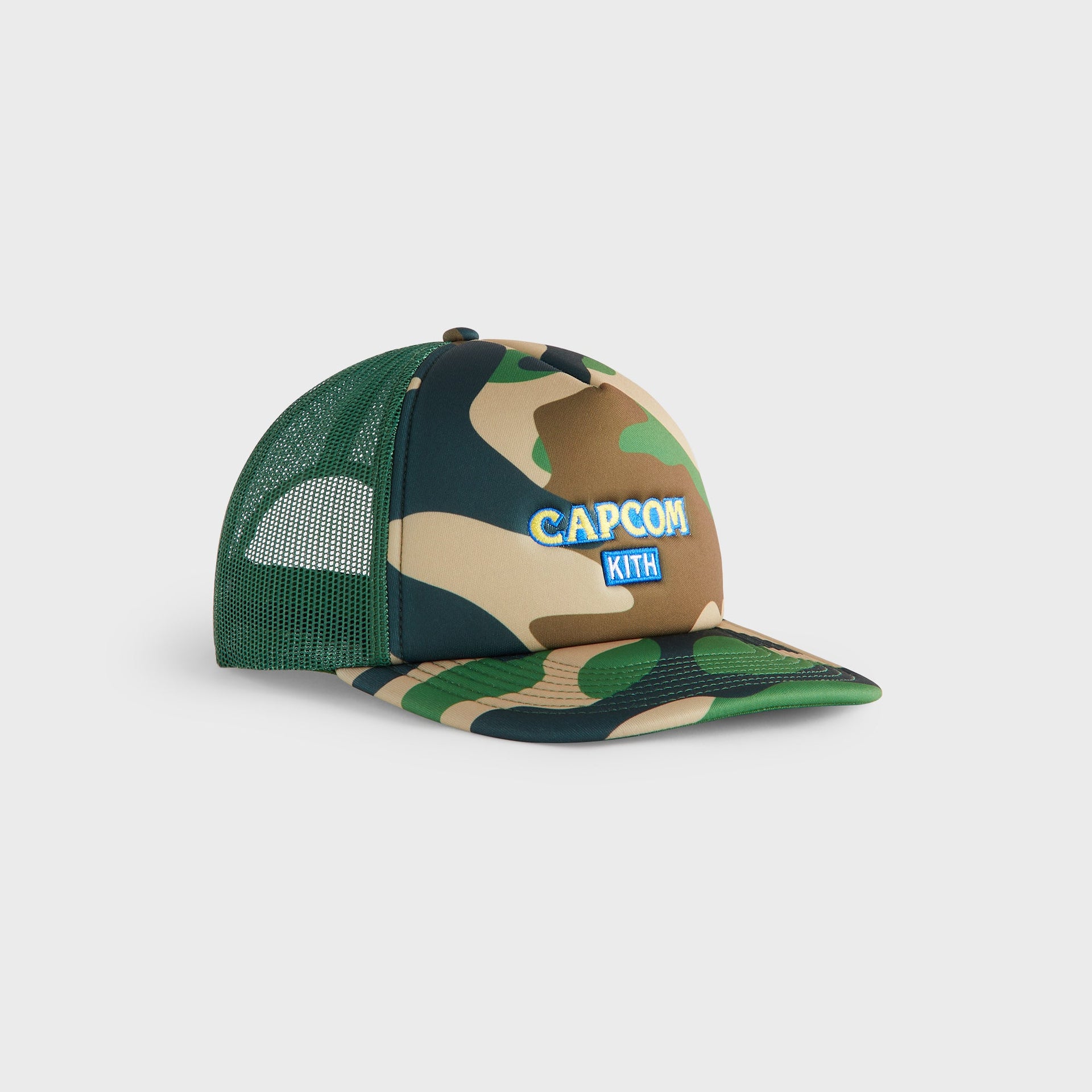 Capcom | Kith Camo Nolan Trucker Hat - Camo