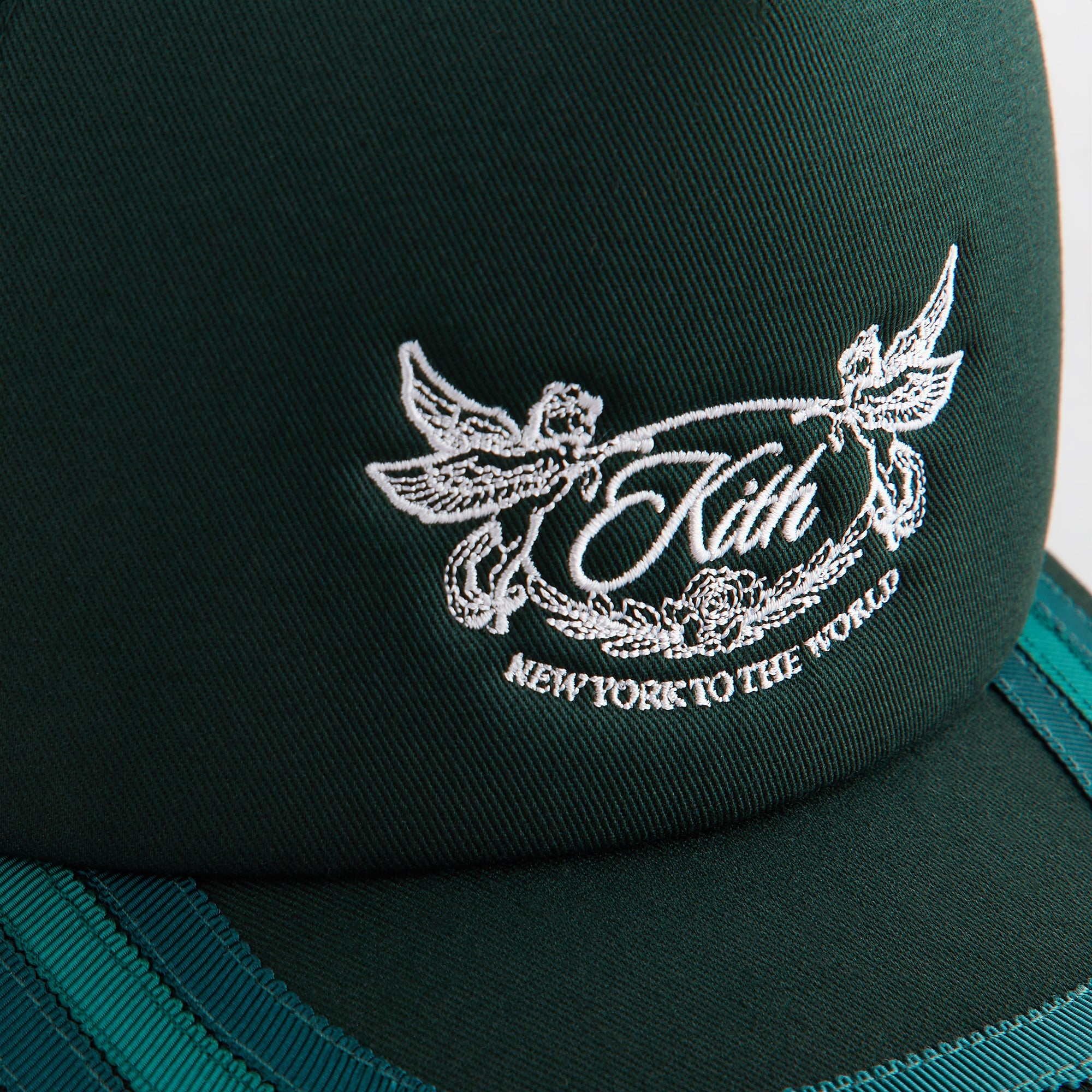 Kith Twill Nolan Trucker Hat - Algae – Kith UK