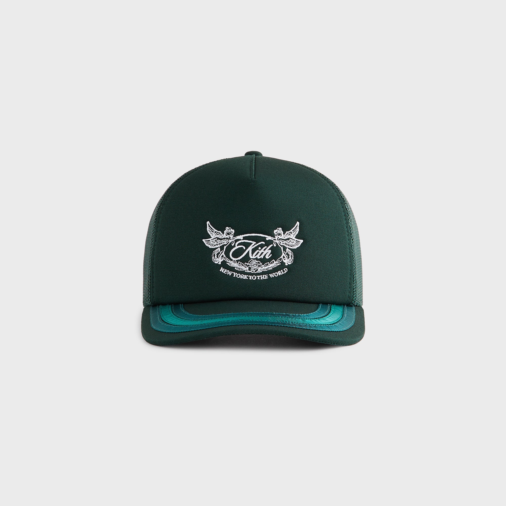 Kith Twill Nolan Trucker Hat - Algae – Kith UK