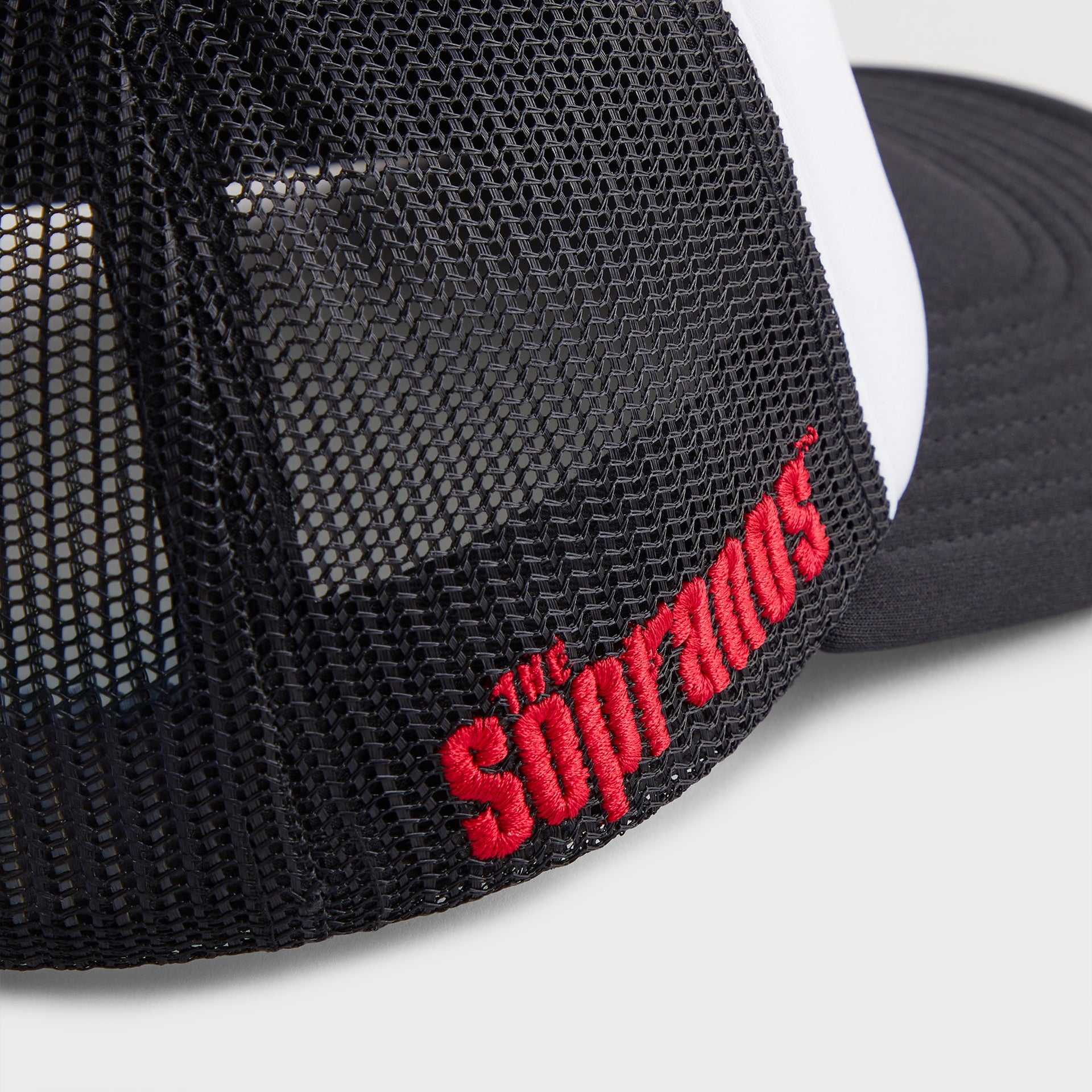 Kith for The Sopranos Satriale's Nolan Trucker Hat - Black