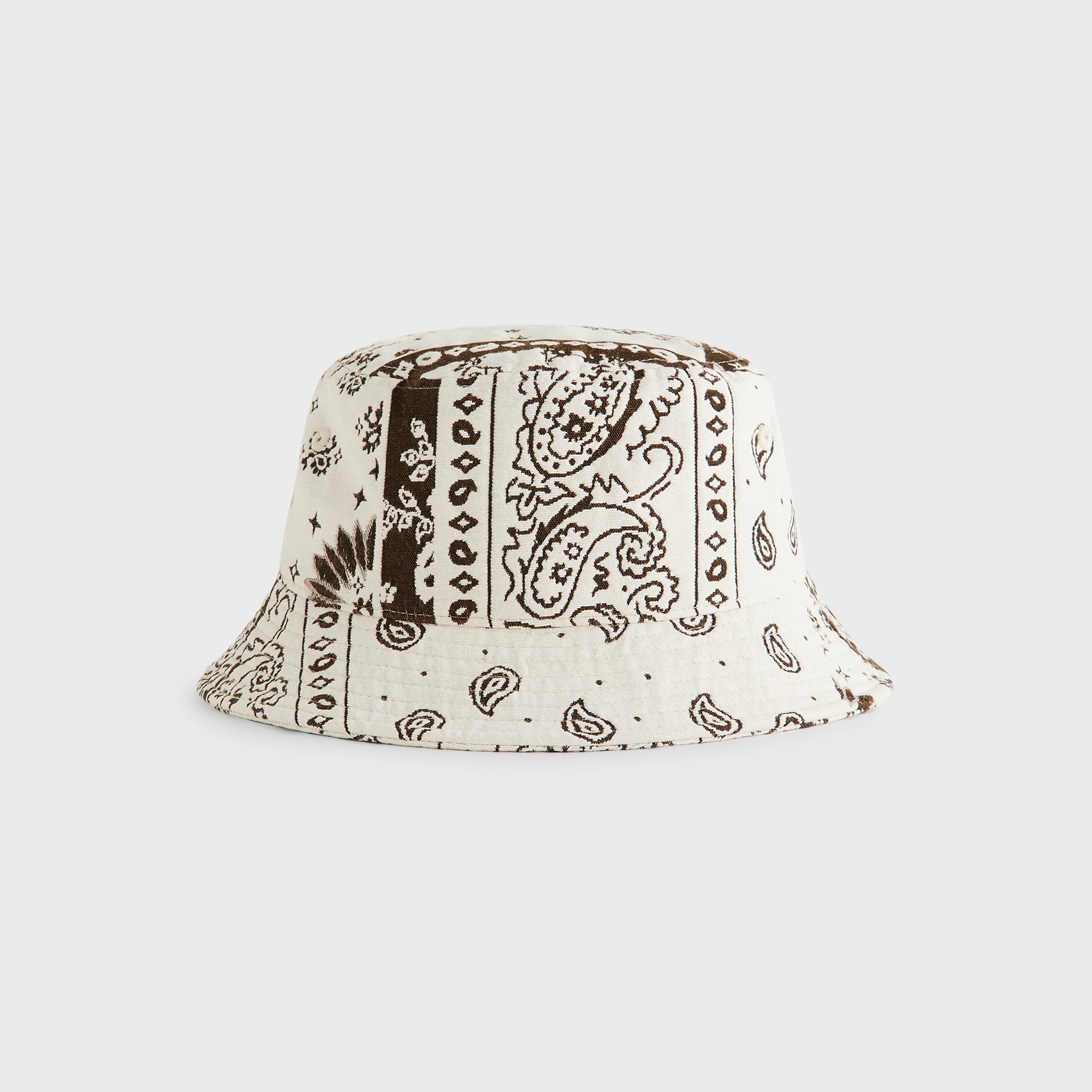 Kith Bandana Jacquard Dawson Bucket Hat - Coffee – Kith UK