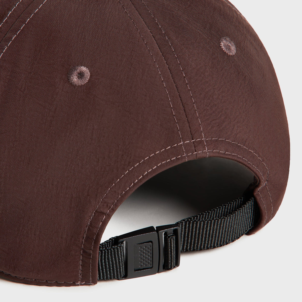 Kith Wrinkle Nylon Pieced Classic Cap - Hickory - PH