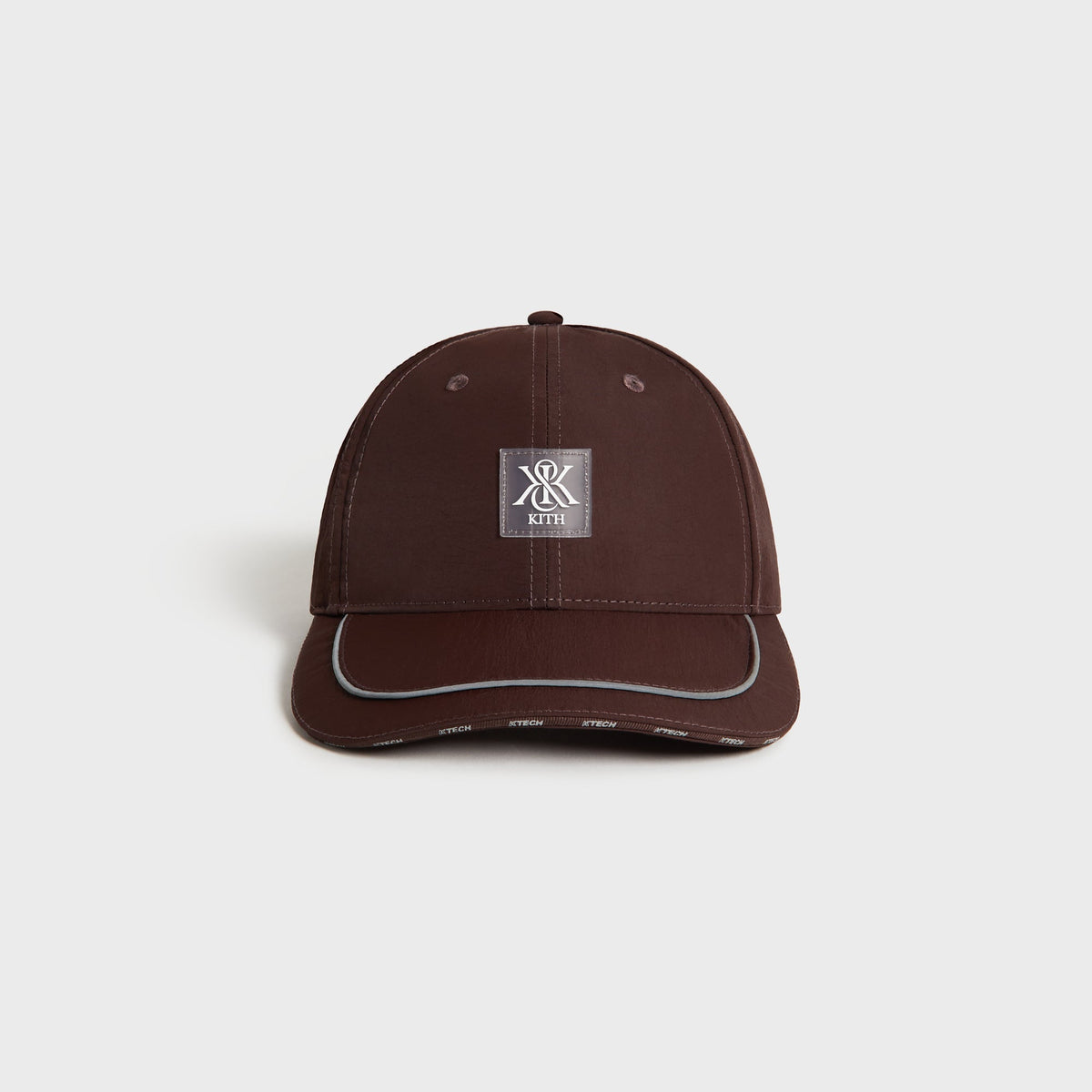 Kith Wrinkle Nylon Pieced Classic Cap - Hickory - PH