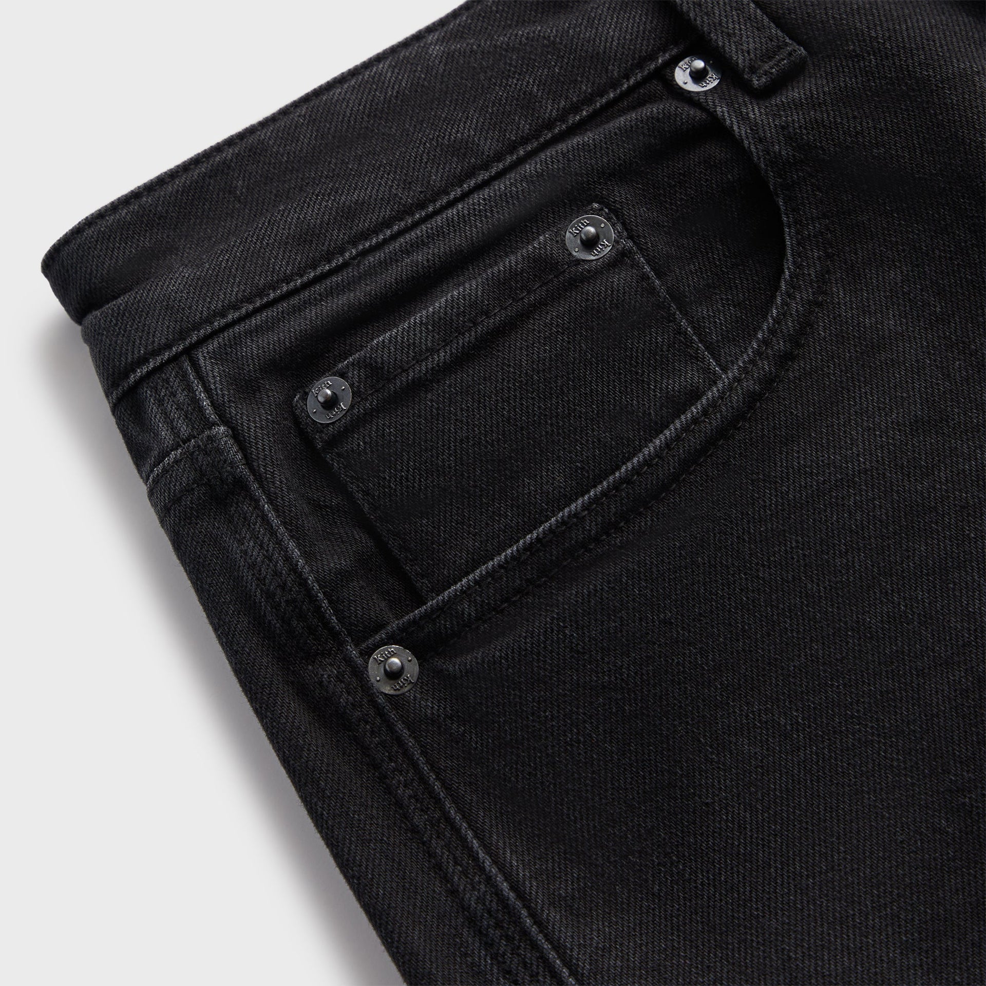 Kith Centre Straight Jeans - Black