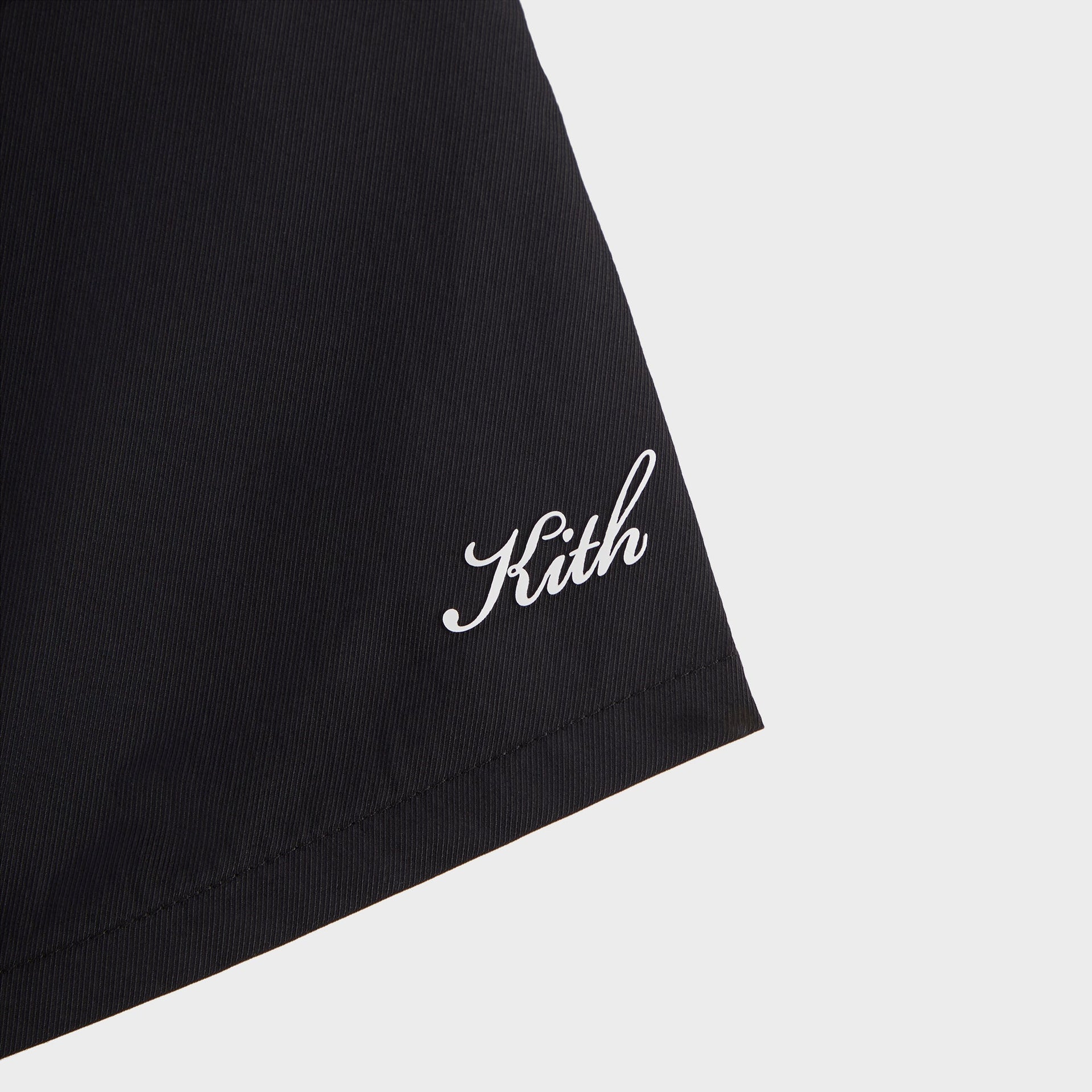 Kith Twill Collins Swim Short - Black