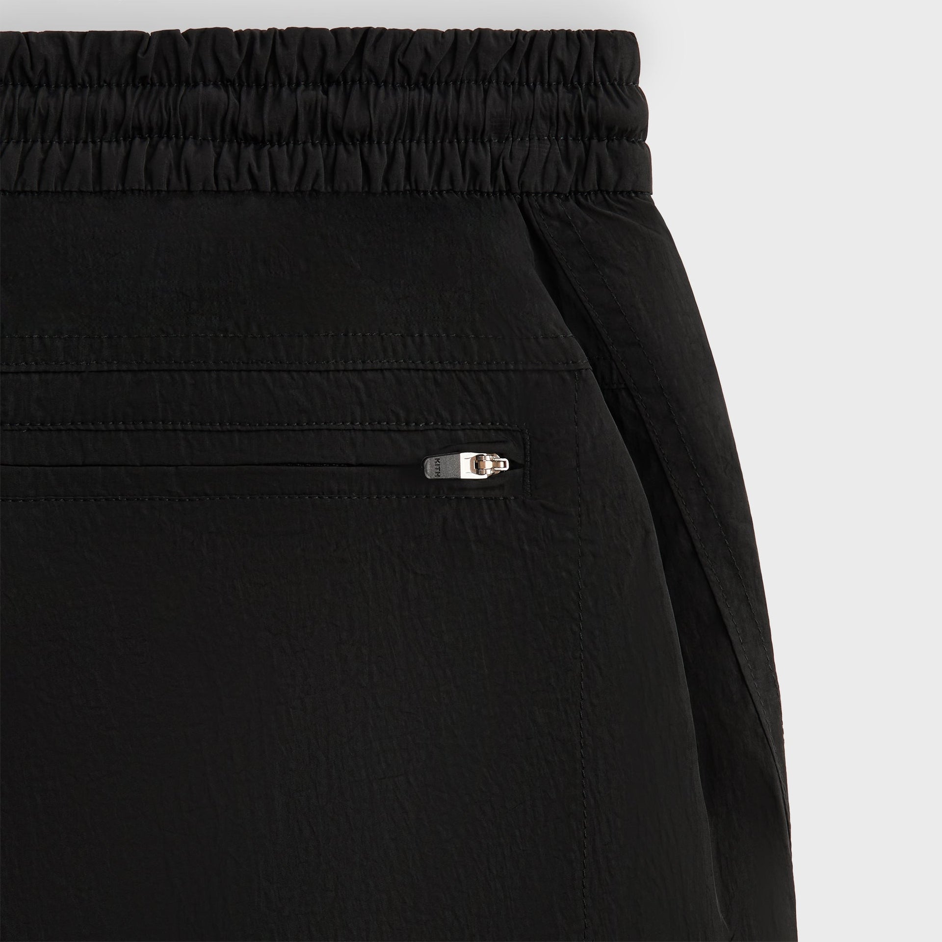 Kith Wrinkle Nylon Evan Cargo Short - Black
