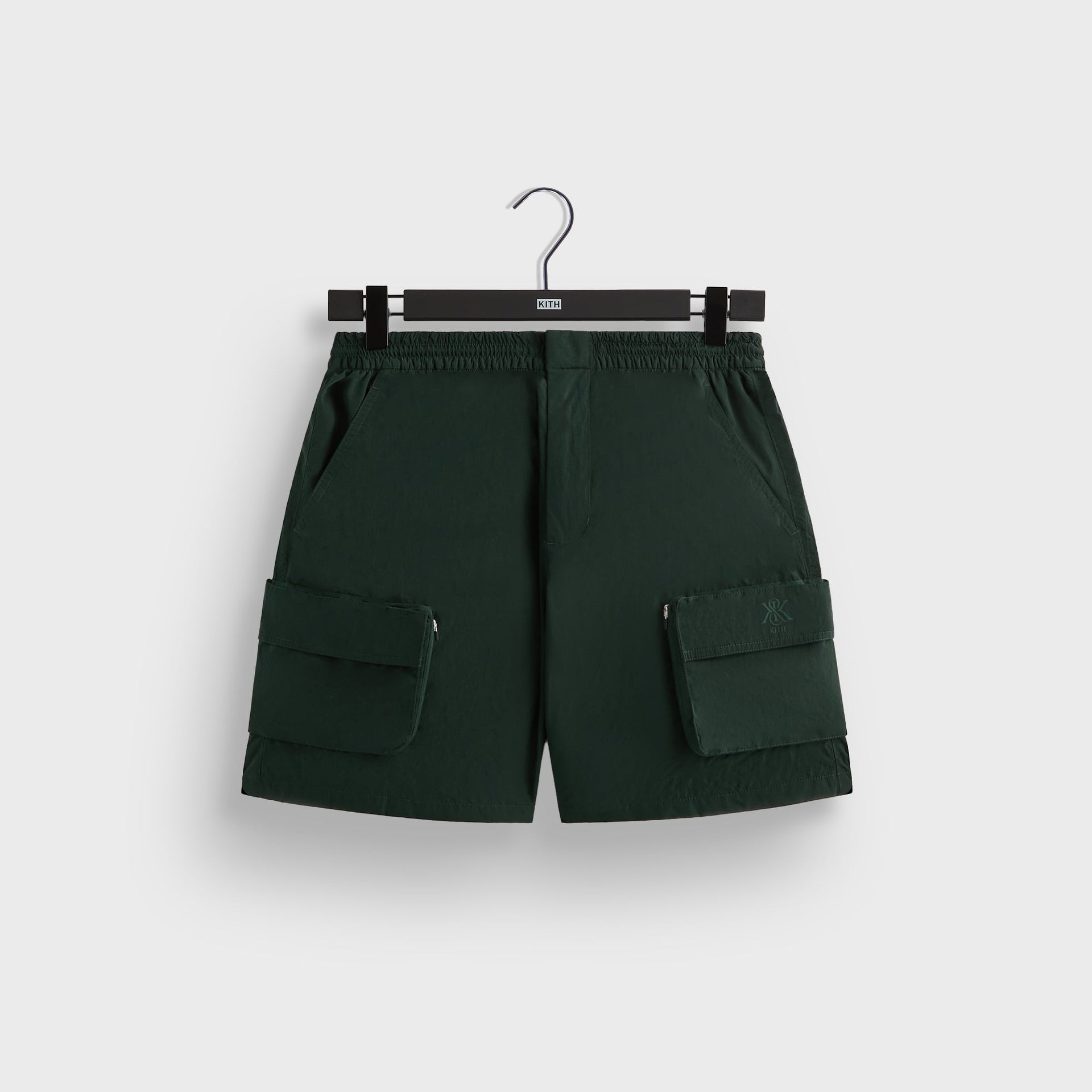 Kith Wrinkle Nylon Evan Cargo Short - Black