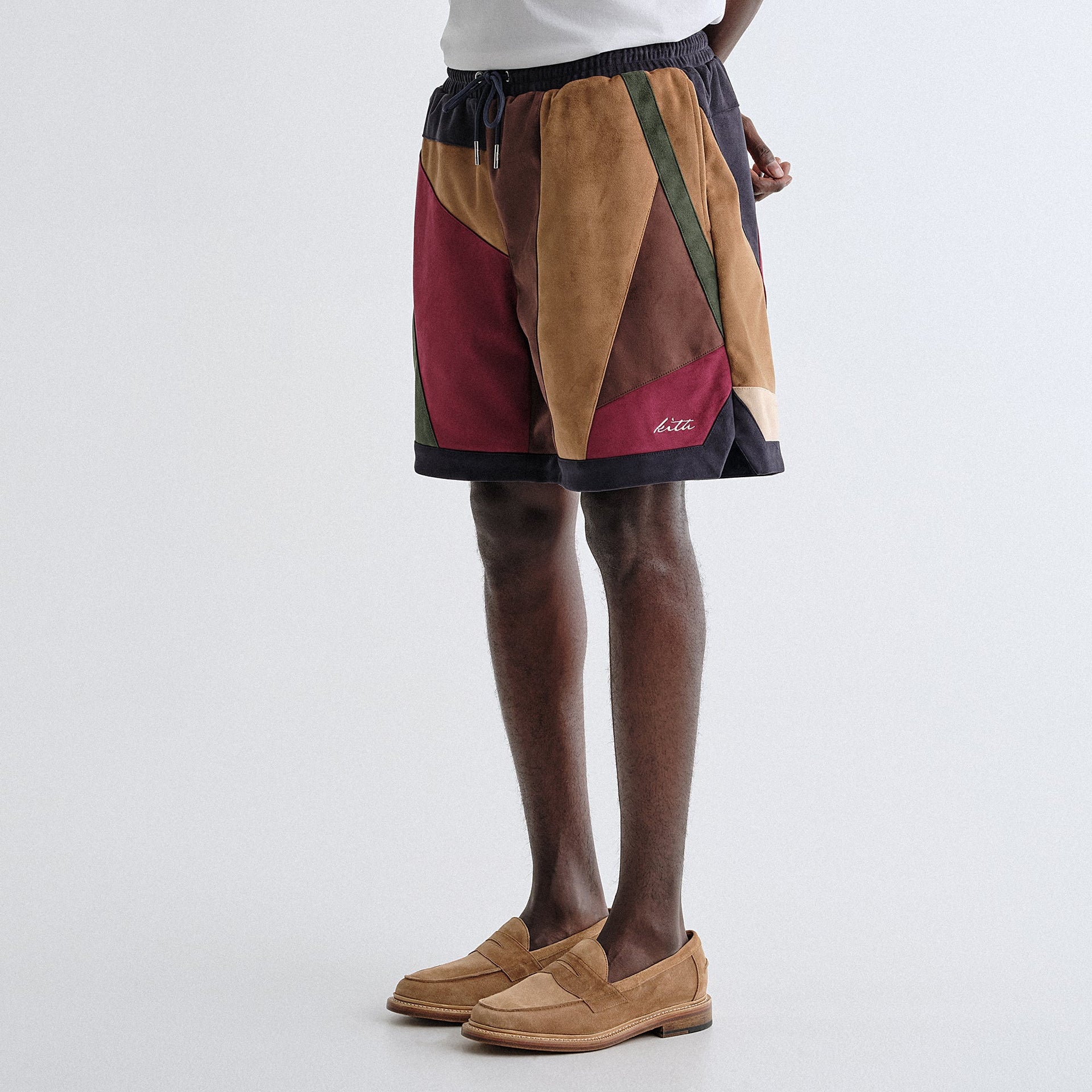 Kith Microsuede Curtis Short - Nocturnal