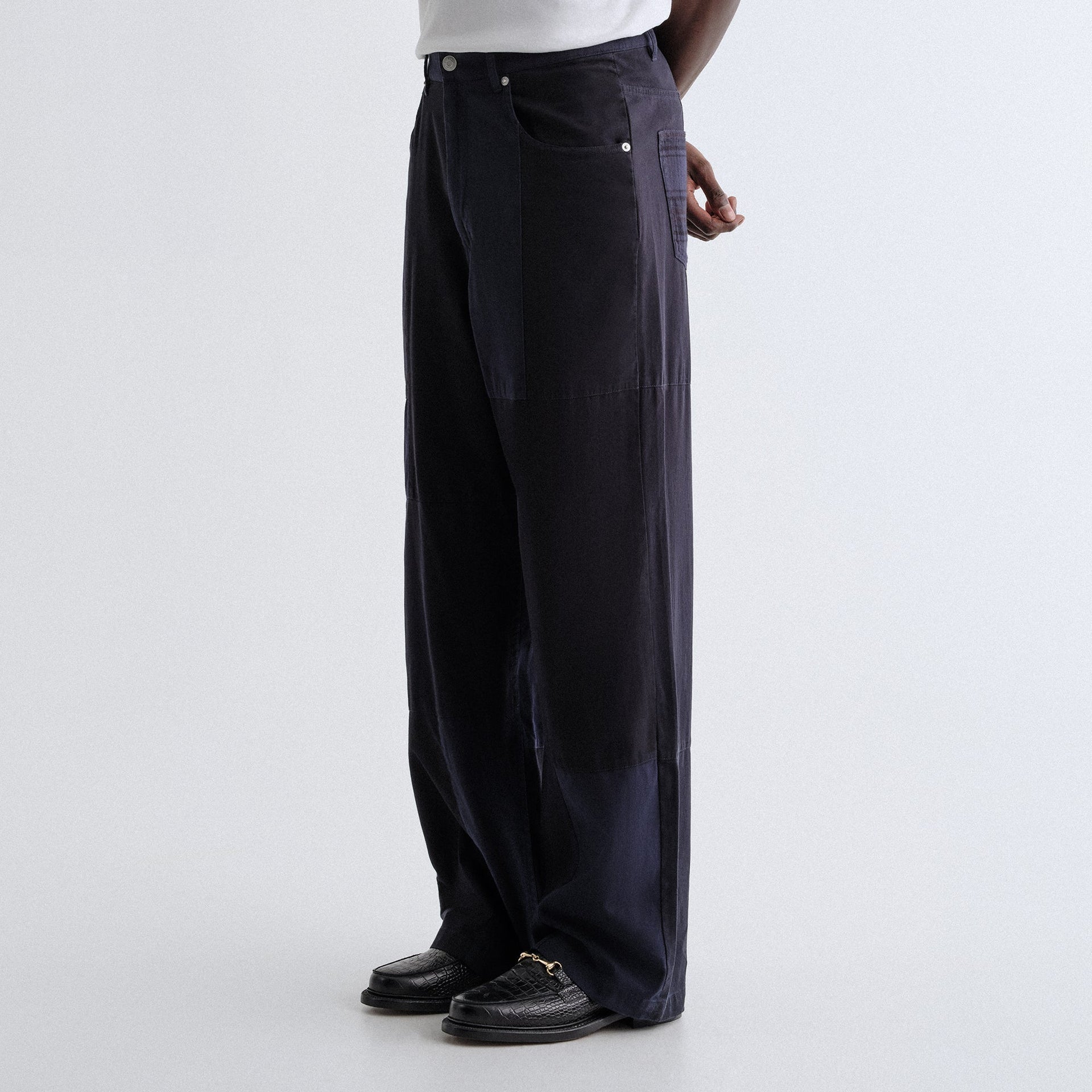 Kith Garment Dyed Patchwork Prospect Grand - Ink