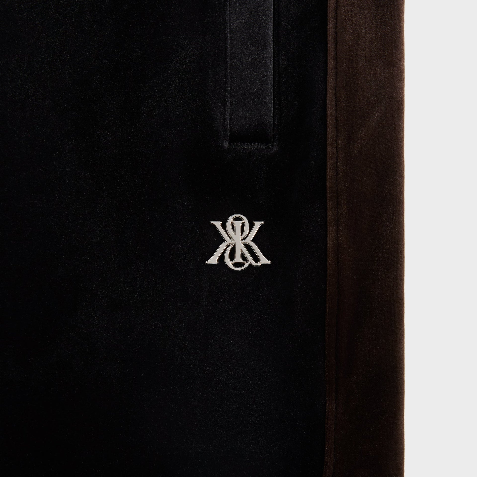 Kith Velvet Damon Track Pant - Black