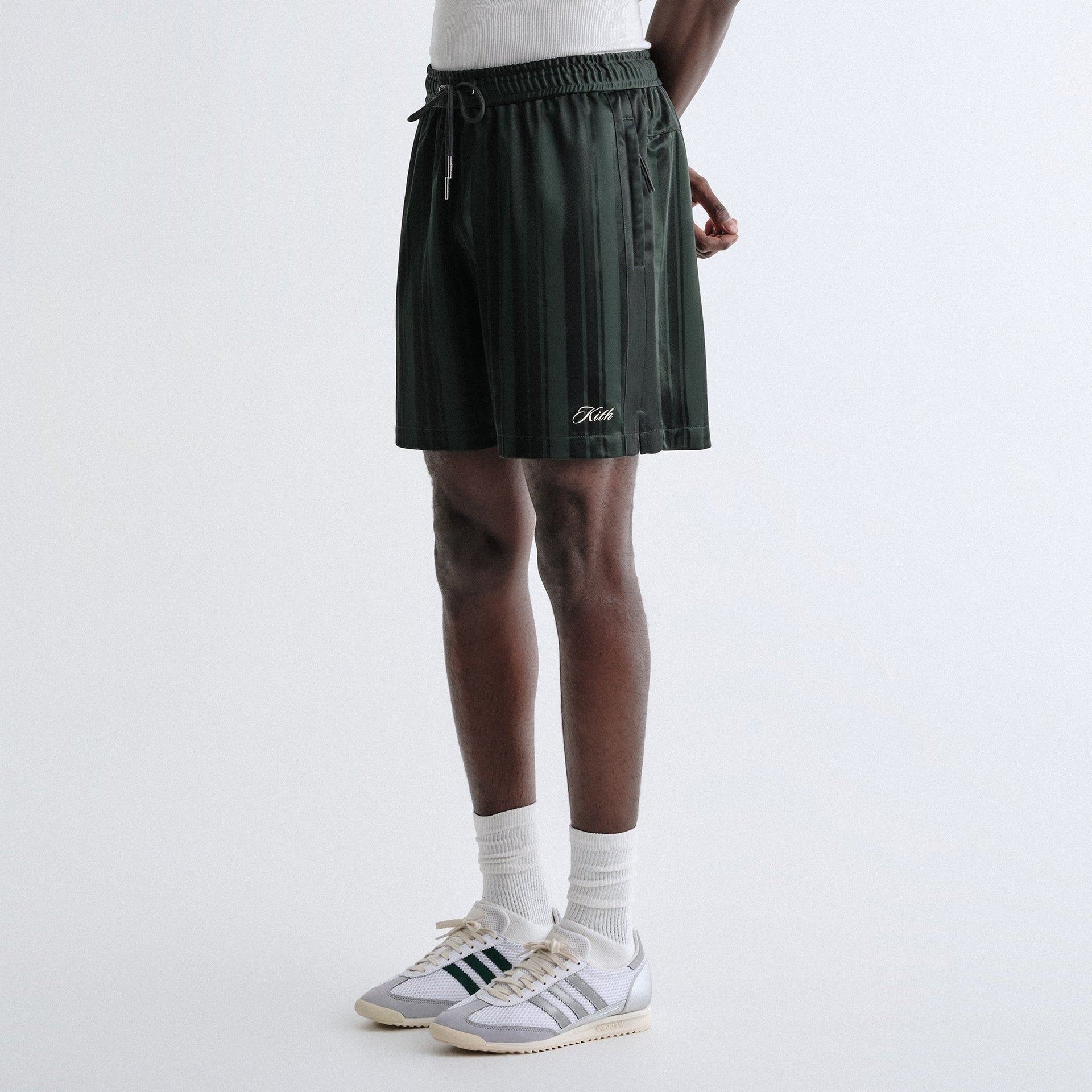 Kith Pinstripe Tricot Active Short - Stadium