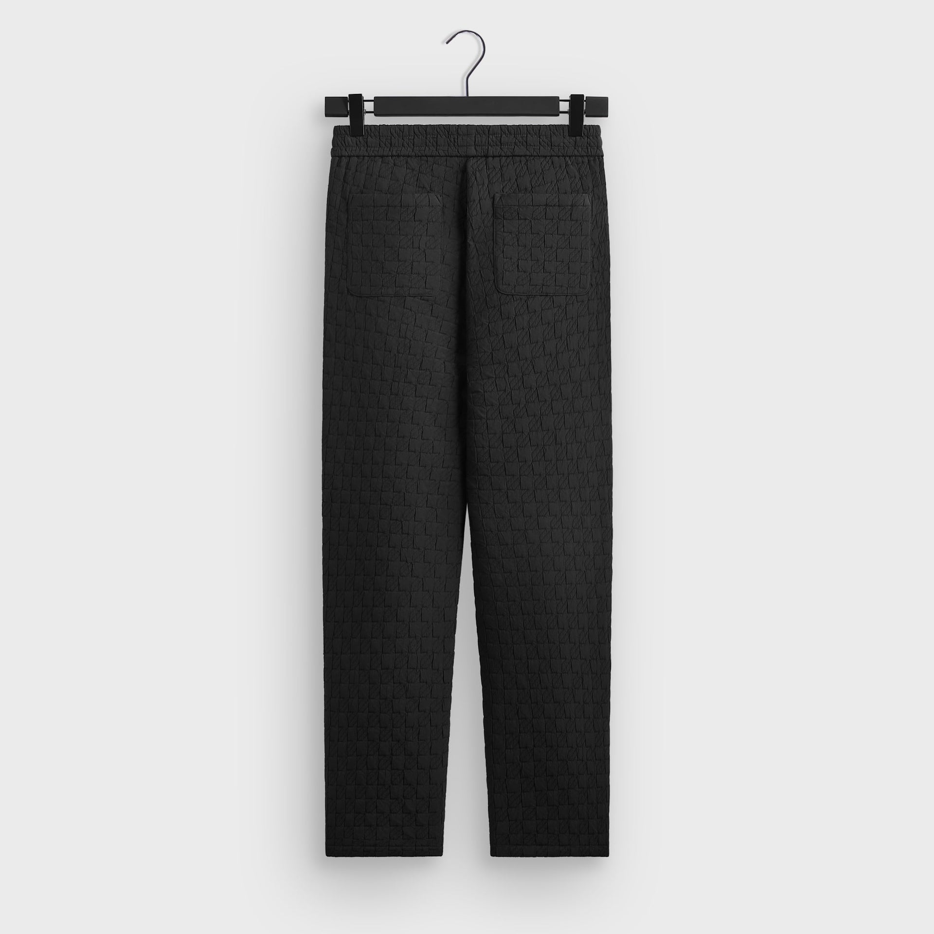 Kith Check Quilt Elmhurst Pant - Black