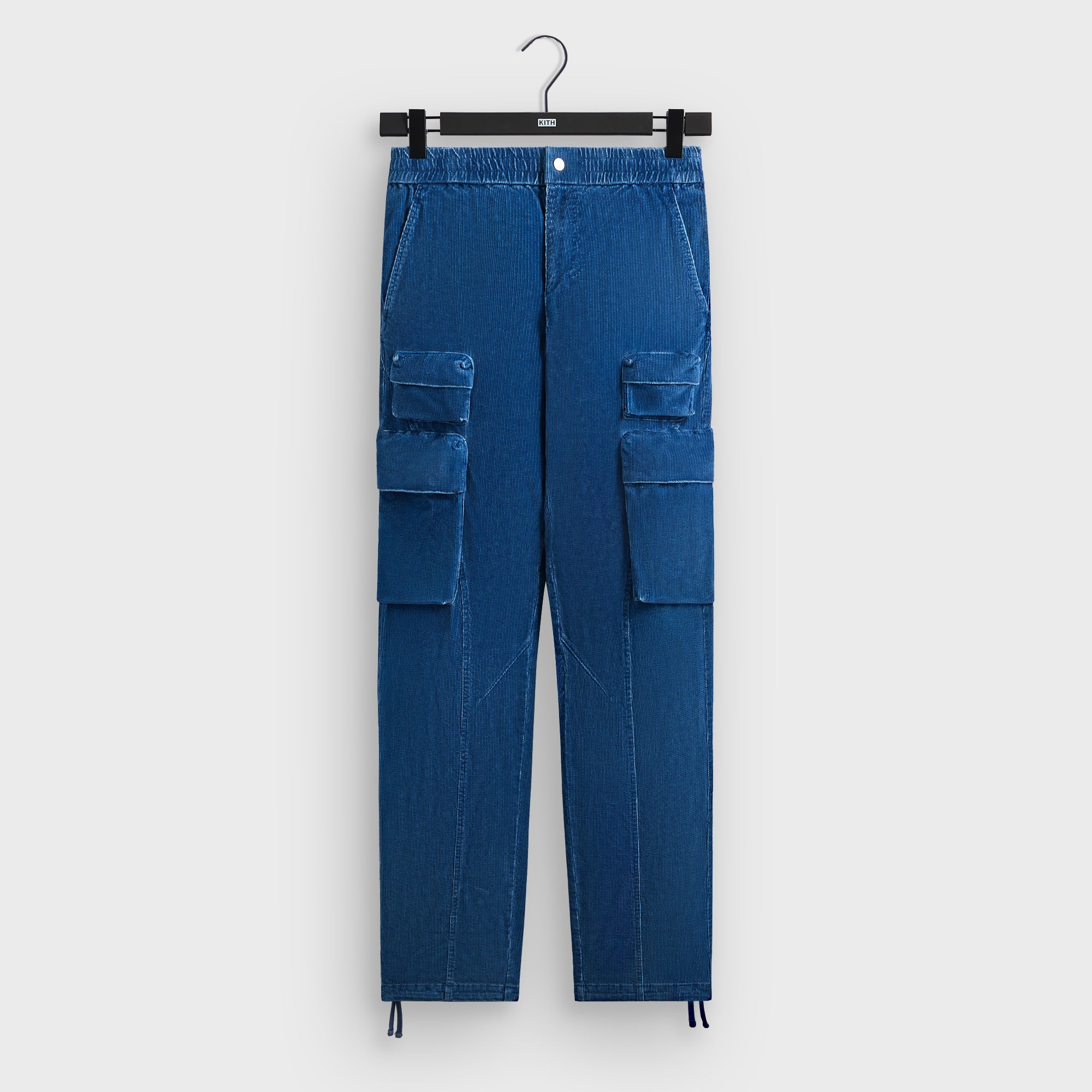 パンツ Kith Indigo Corduroy Chauncey Cargo Pant Kith Indigo Corduroy Chauncey Cargo Pant - Cyanotype – Kith UK