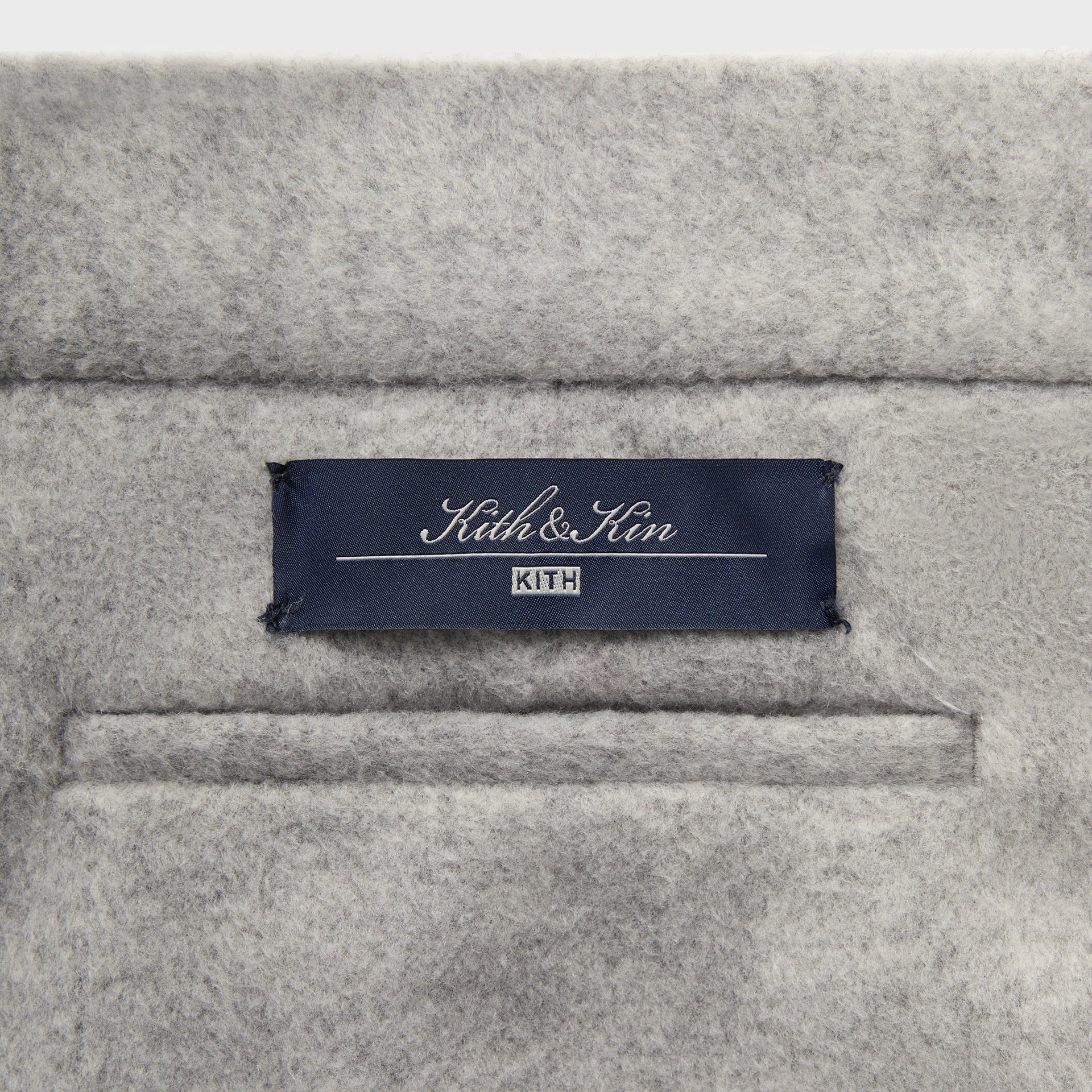 Kith Brushed Jersey Bentley Trouser - Medium Heather Grey