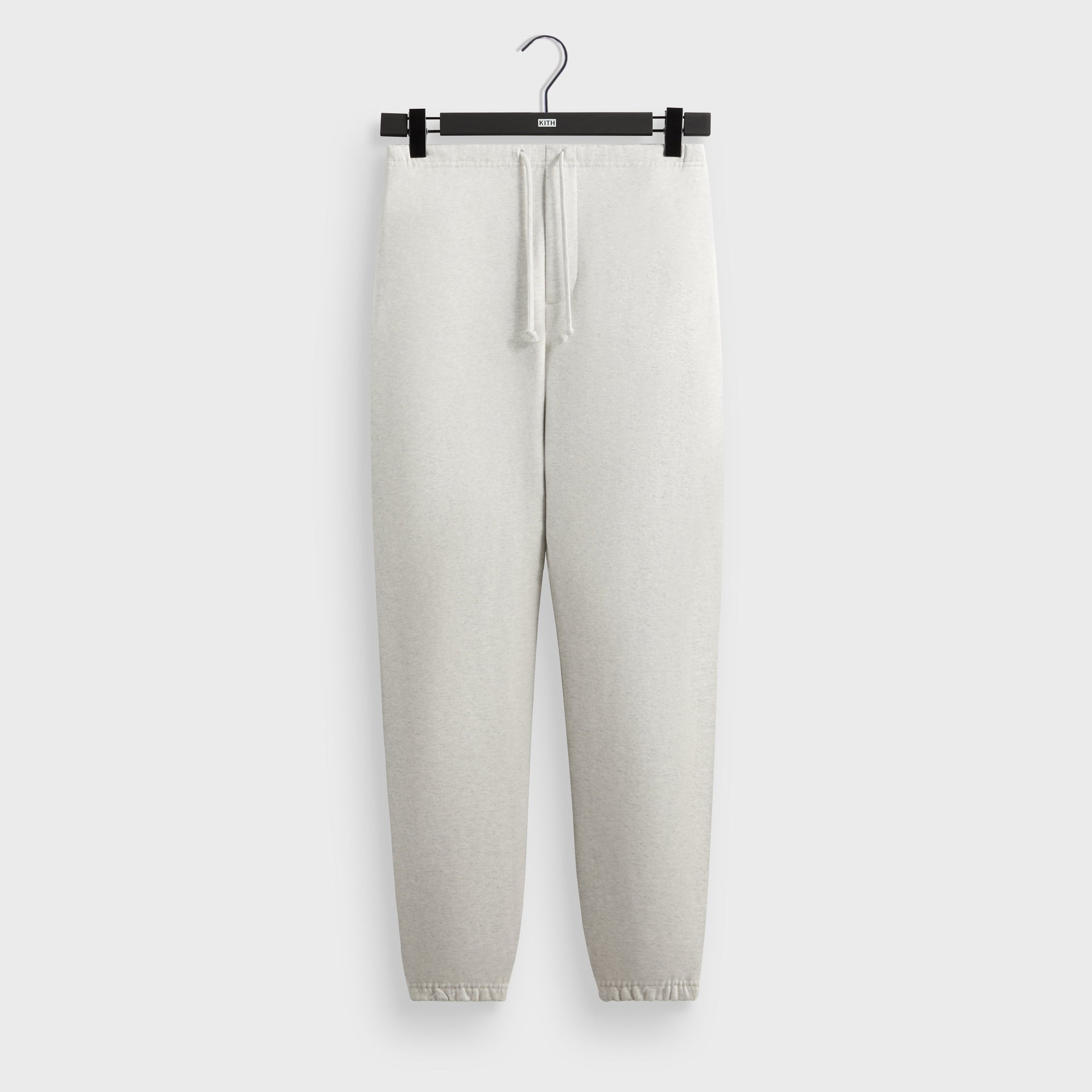 Kith Sueded French Terry Emmons Sweatpant - Light Heather Grey