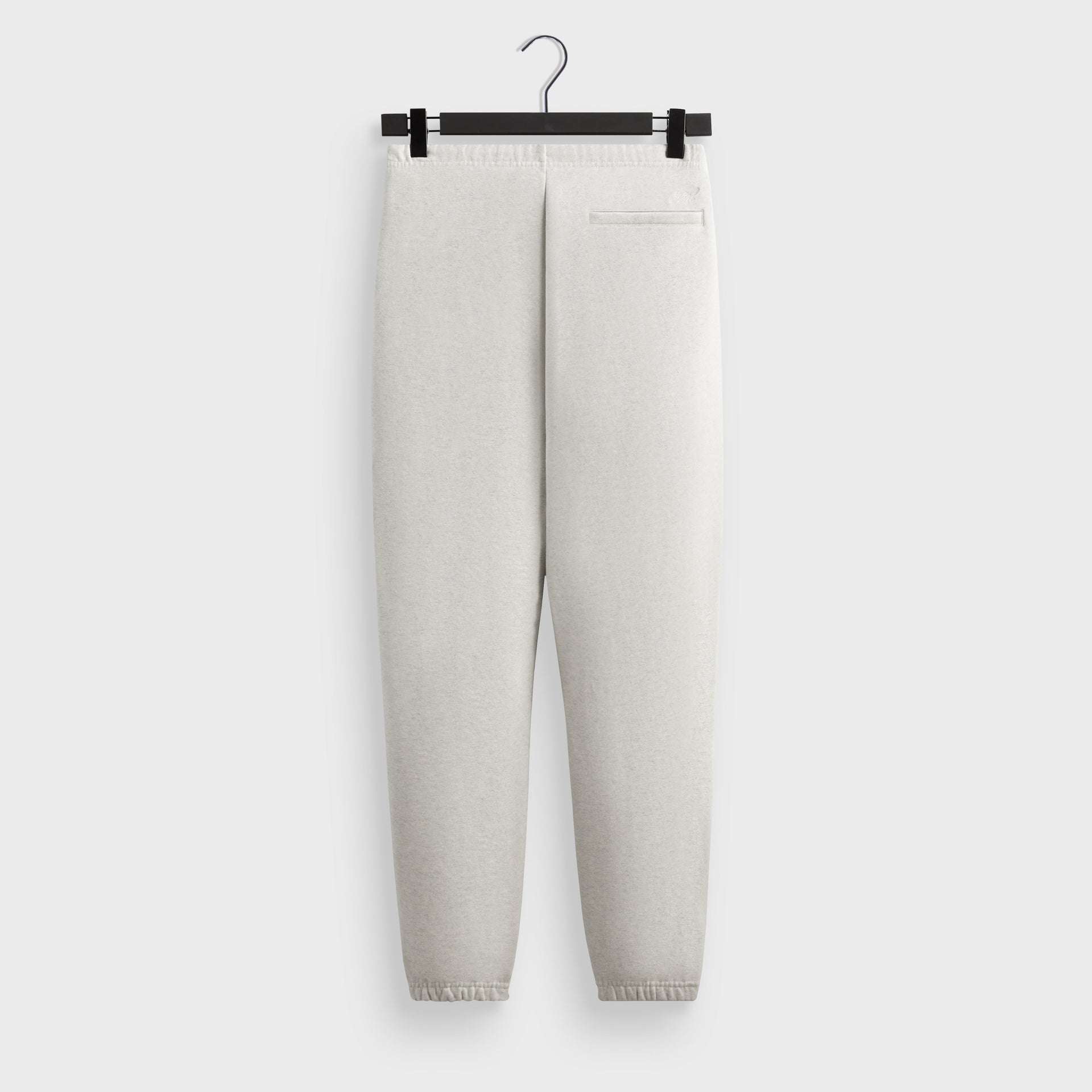 Kith Sueded French Terry Emmons Sweatpant - Light Heather Grey