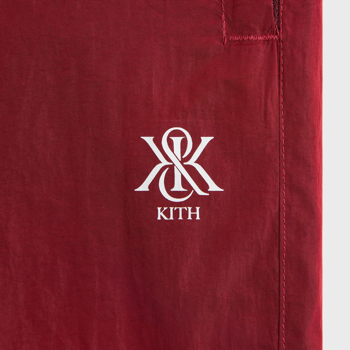 Kith Tech Nylon Seamed Bolt Pant - Magma