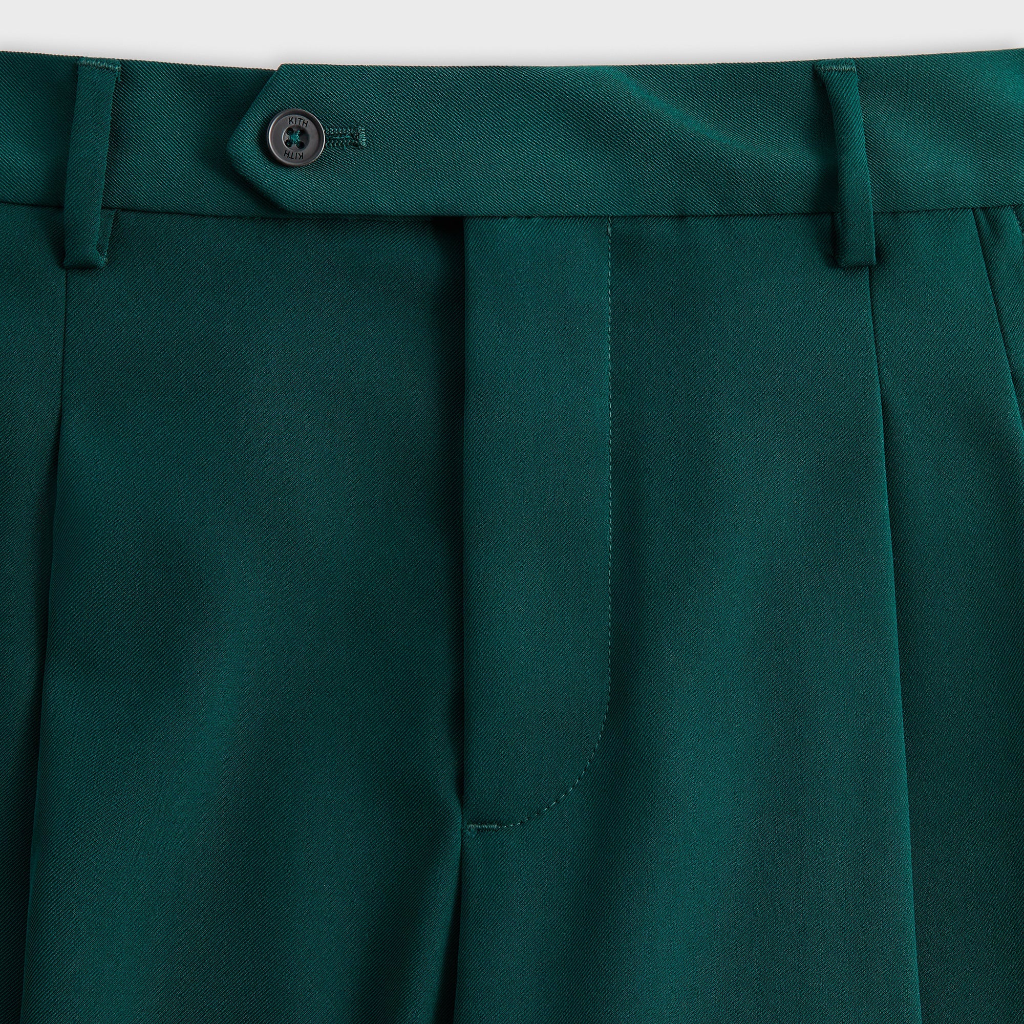 Kith Drape Twill Kylan Pleated Trouser - Chronicle – Kith UK