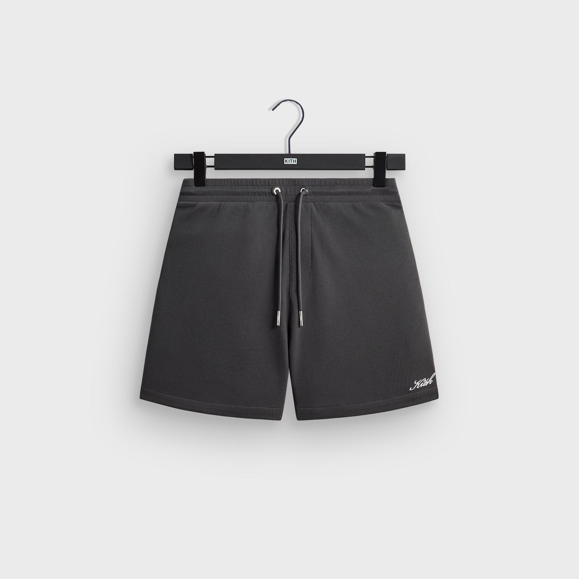 Kith Micro Waffle Graham Short - Carbon