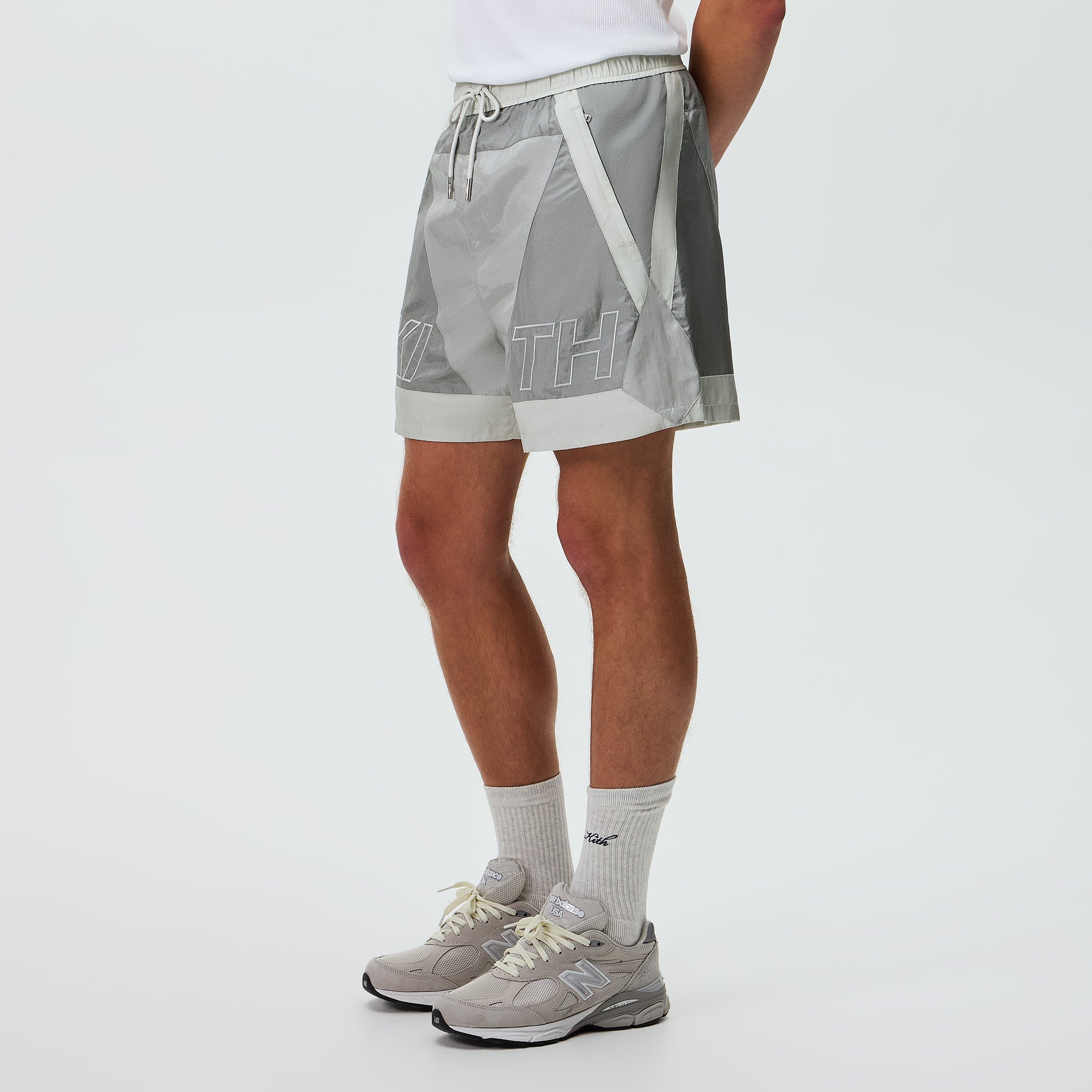 Kith Washed Nylon Turbo Short - Pacify – Kith UK