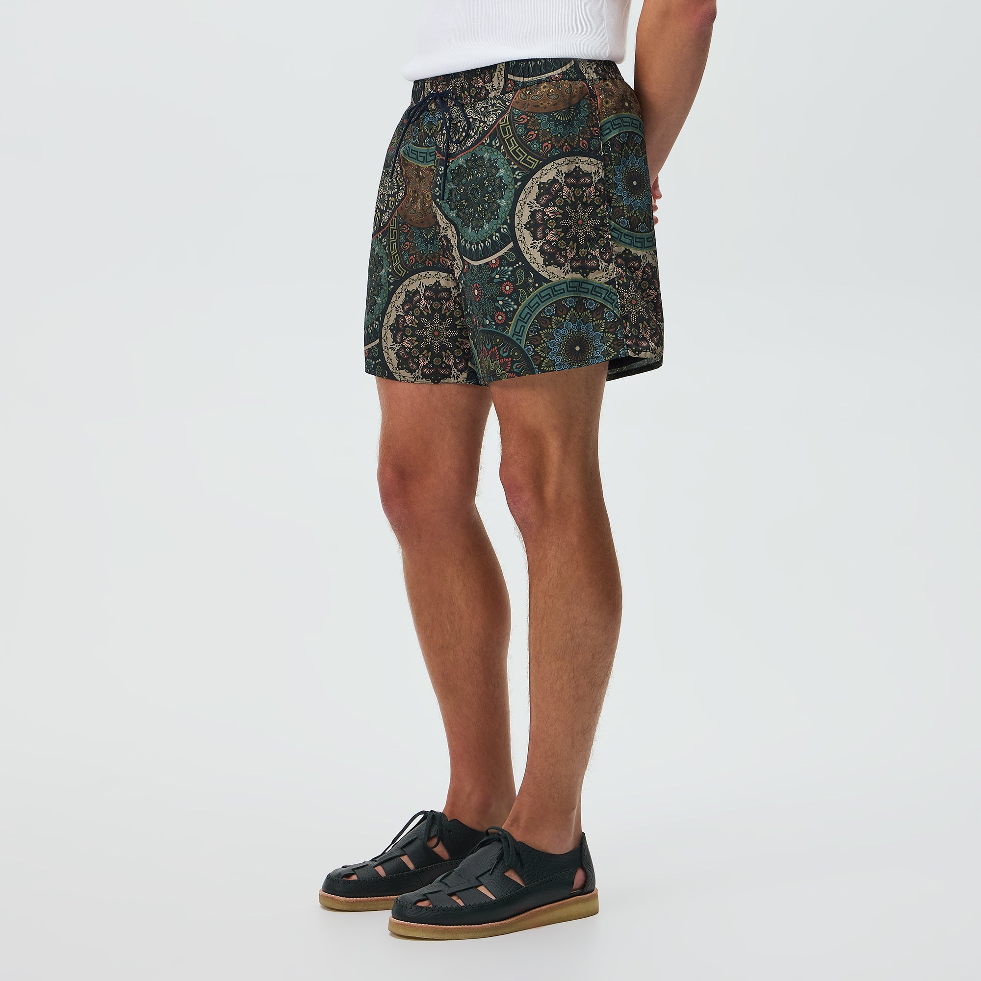 Kith Printed Collins Swim Short - Stadium – Kith UK
