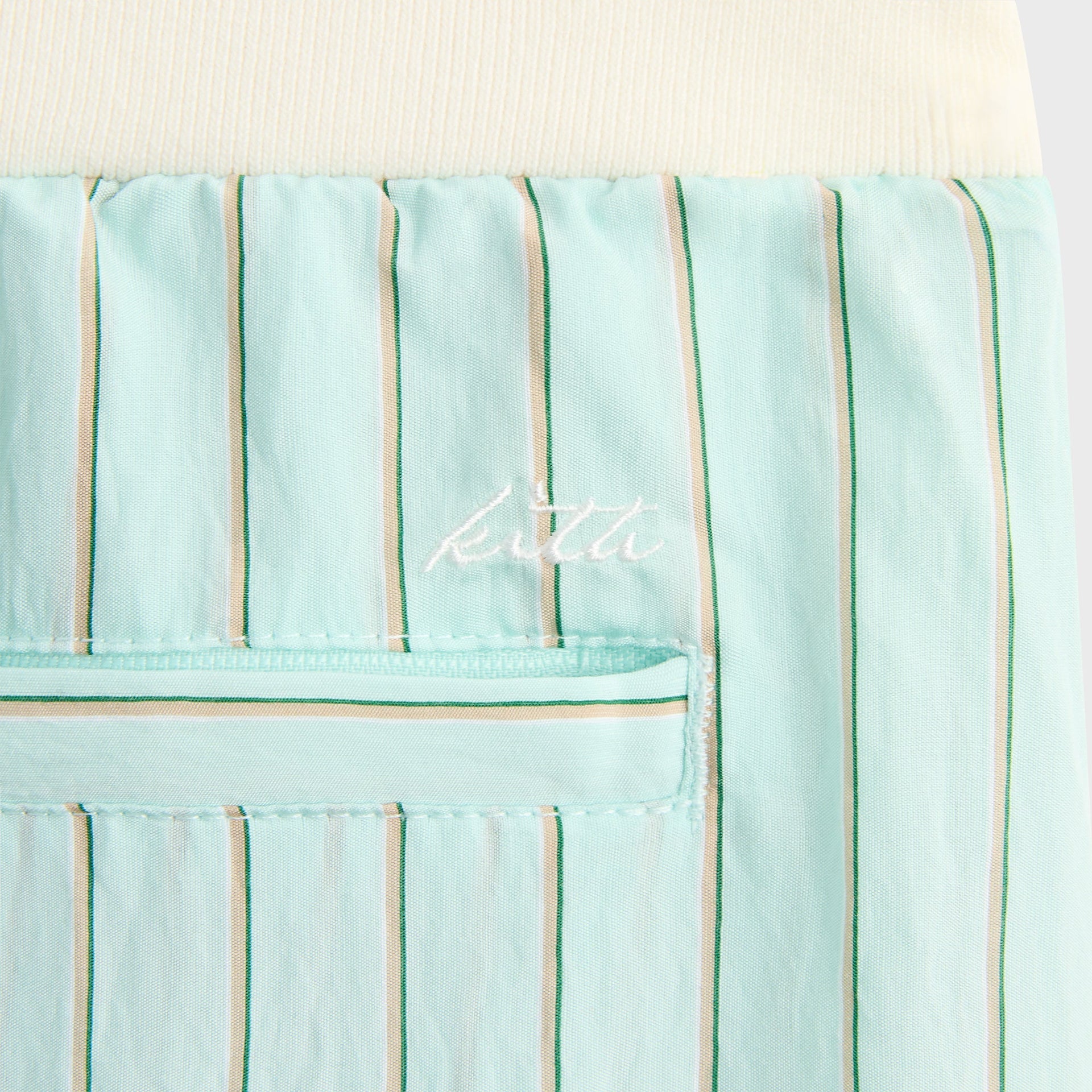 Kith Striped Poplin Active Short - Breezeway