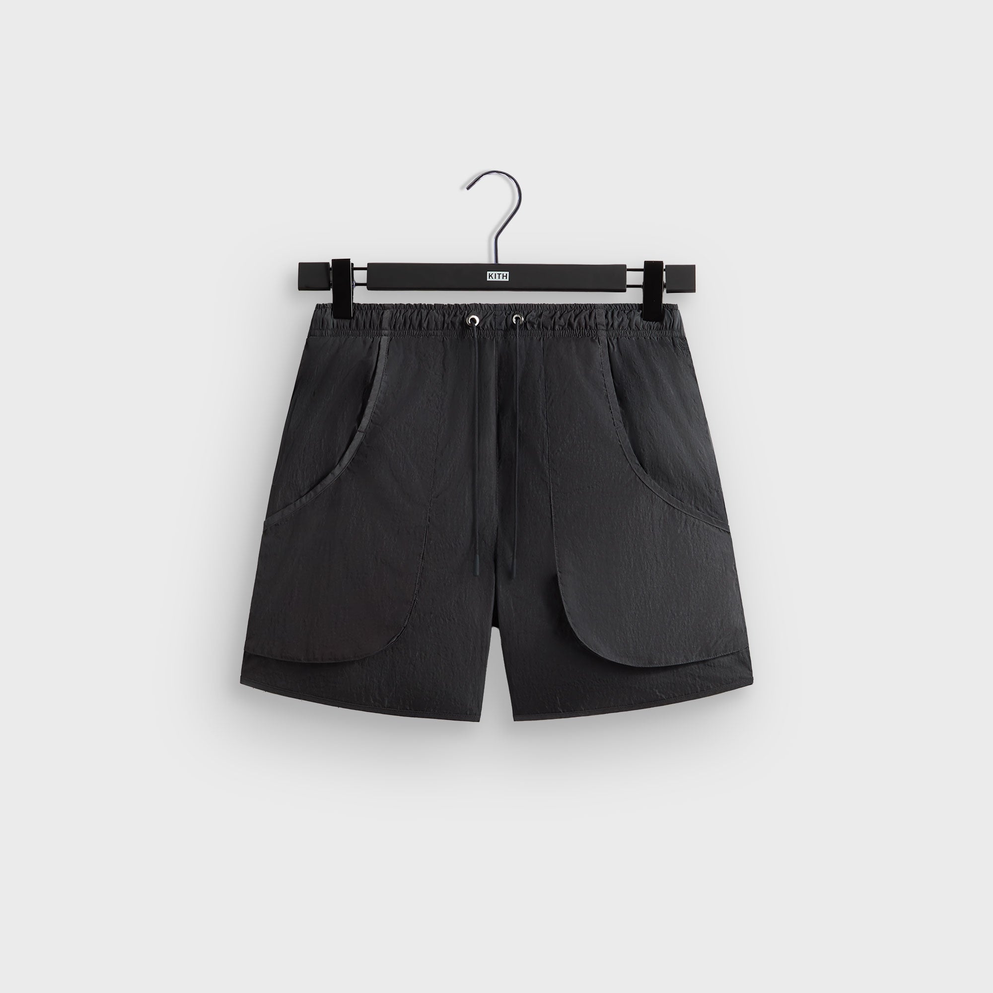 Kith Garment Dyed Wrinkle Nylon Fowler Short - Thunder – Kith UK