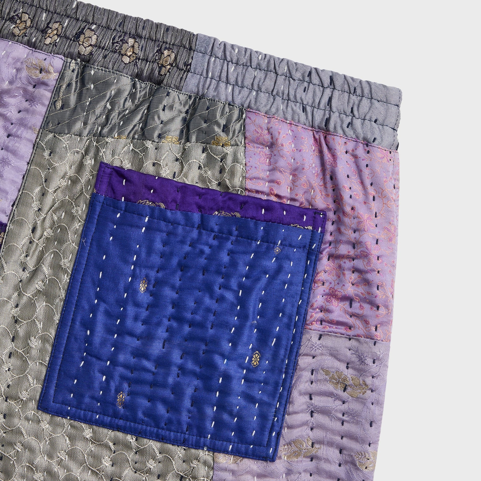 &Kin Tal Patchwork Short - Blue / Multi - PH