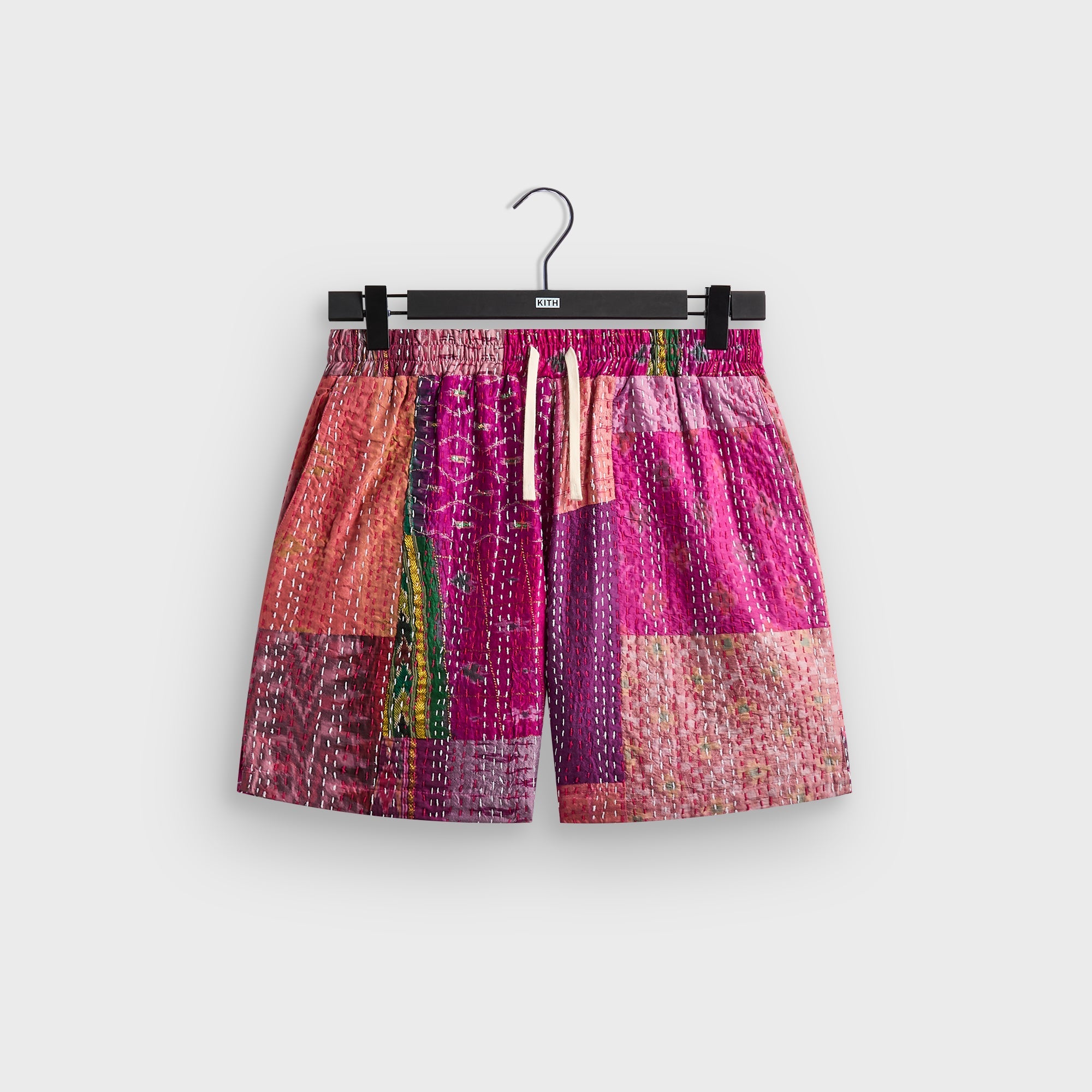 &Kin Tal Patchwork Short - Pink / Multi – Kith UK