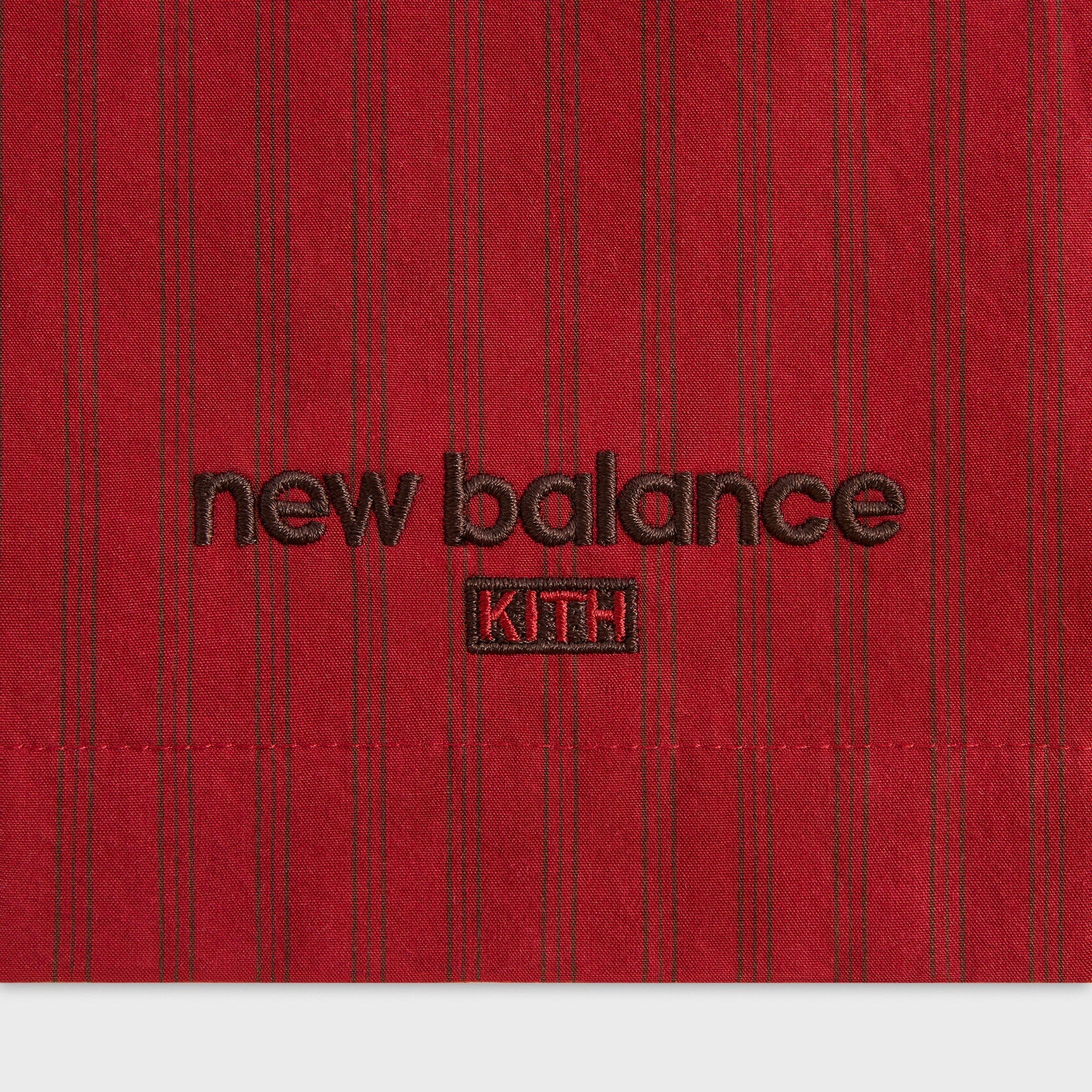 Kith & New Balance Poplin Mix Madison Short - Biking Red - PH